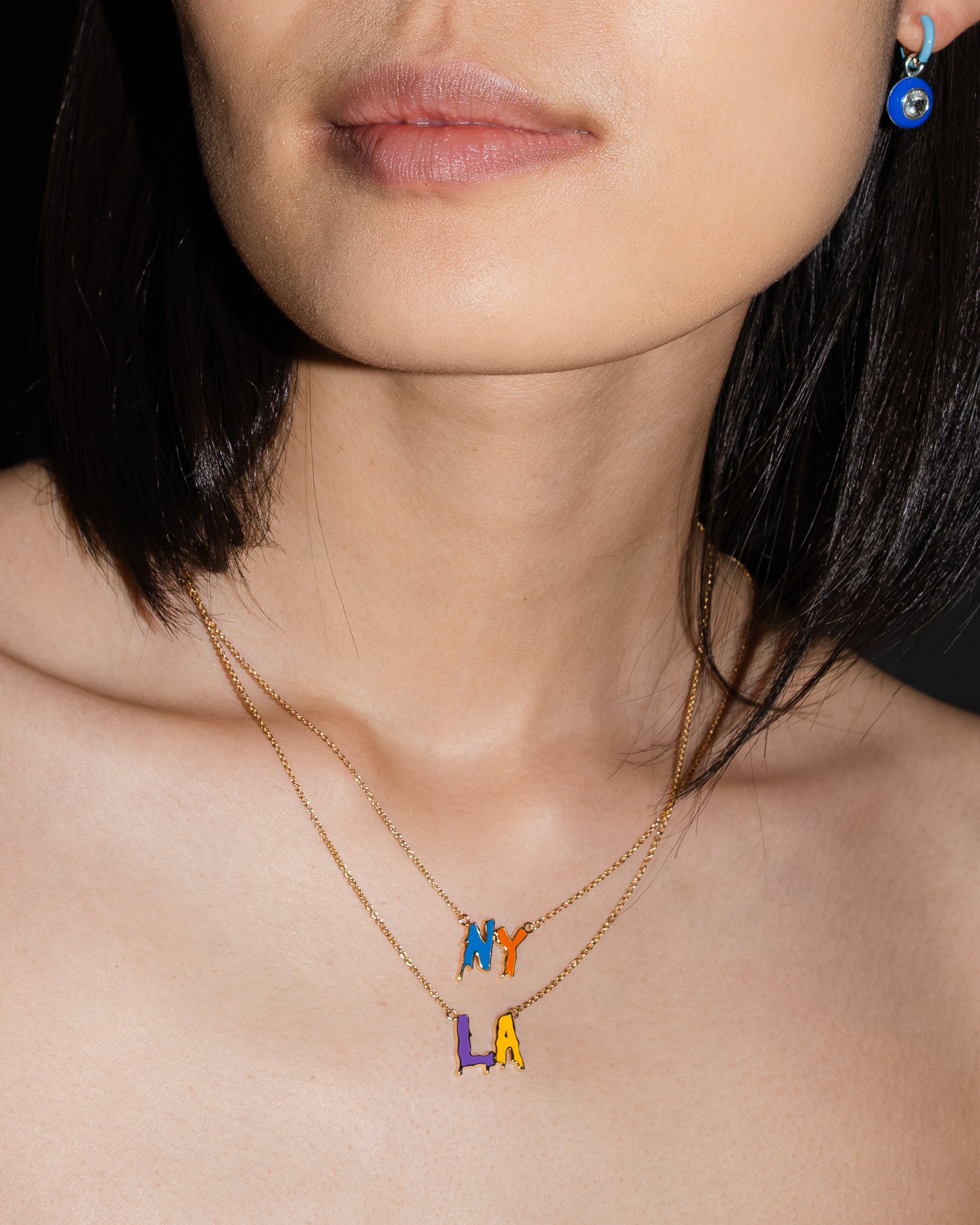 Creepy City Pendant Necklace