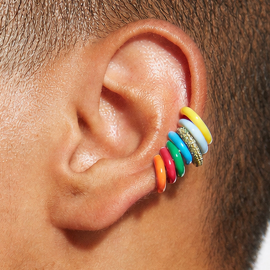 The Enamel Stacking Ear Cuff