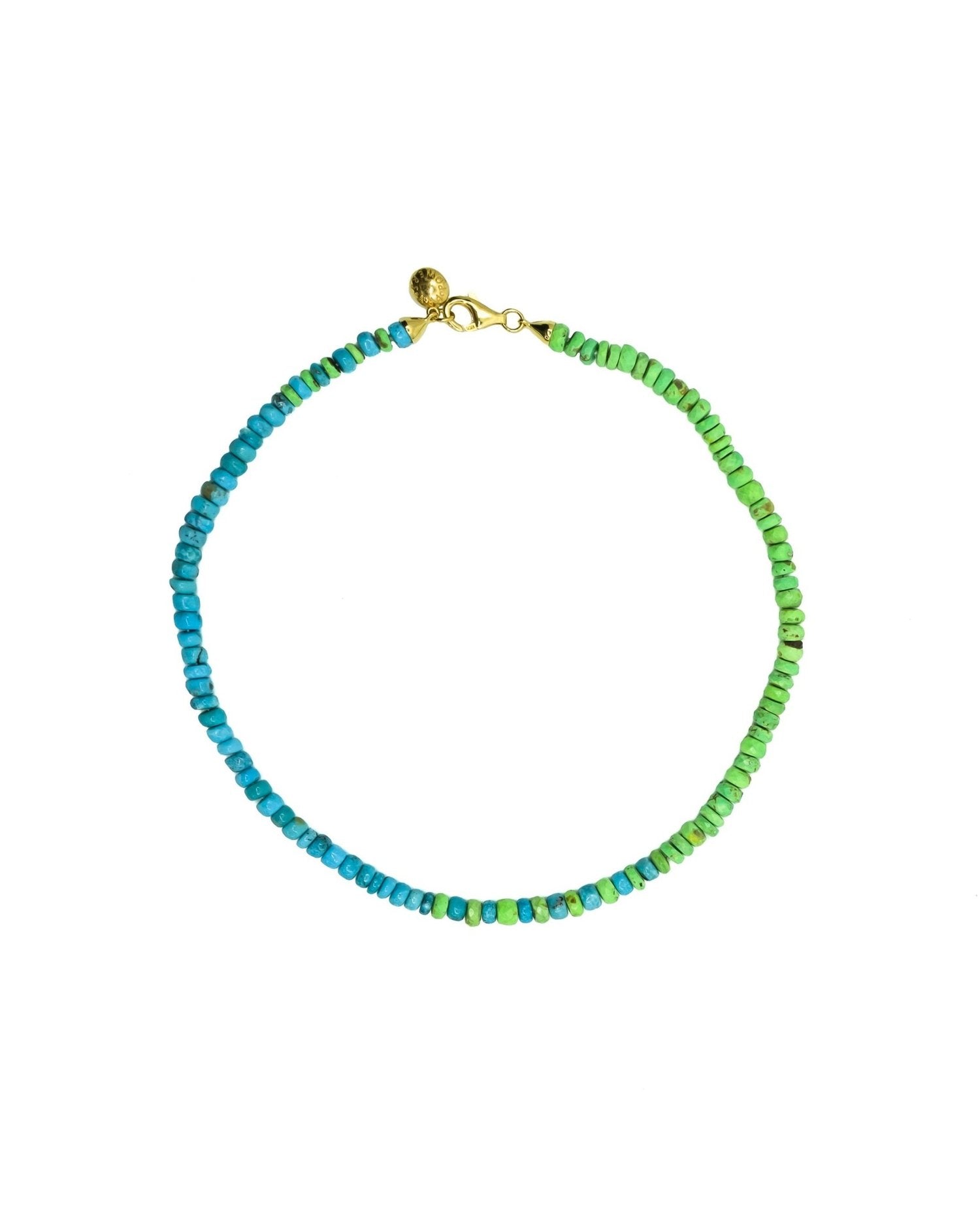 Electric Turquoise Collar Necklace