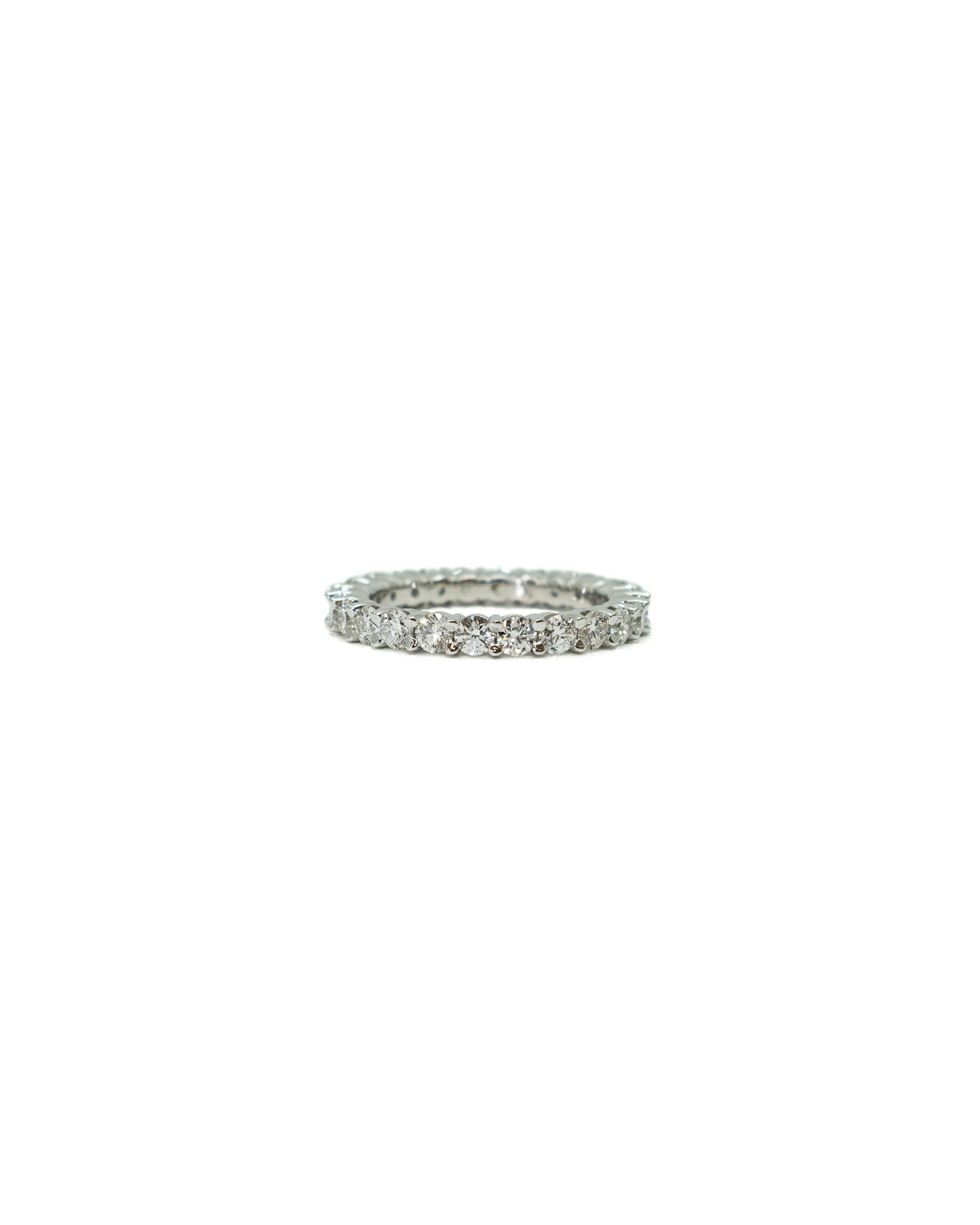 The Luxe Diamond Stacking Ring, 18K Gold