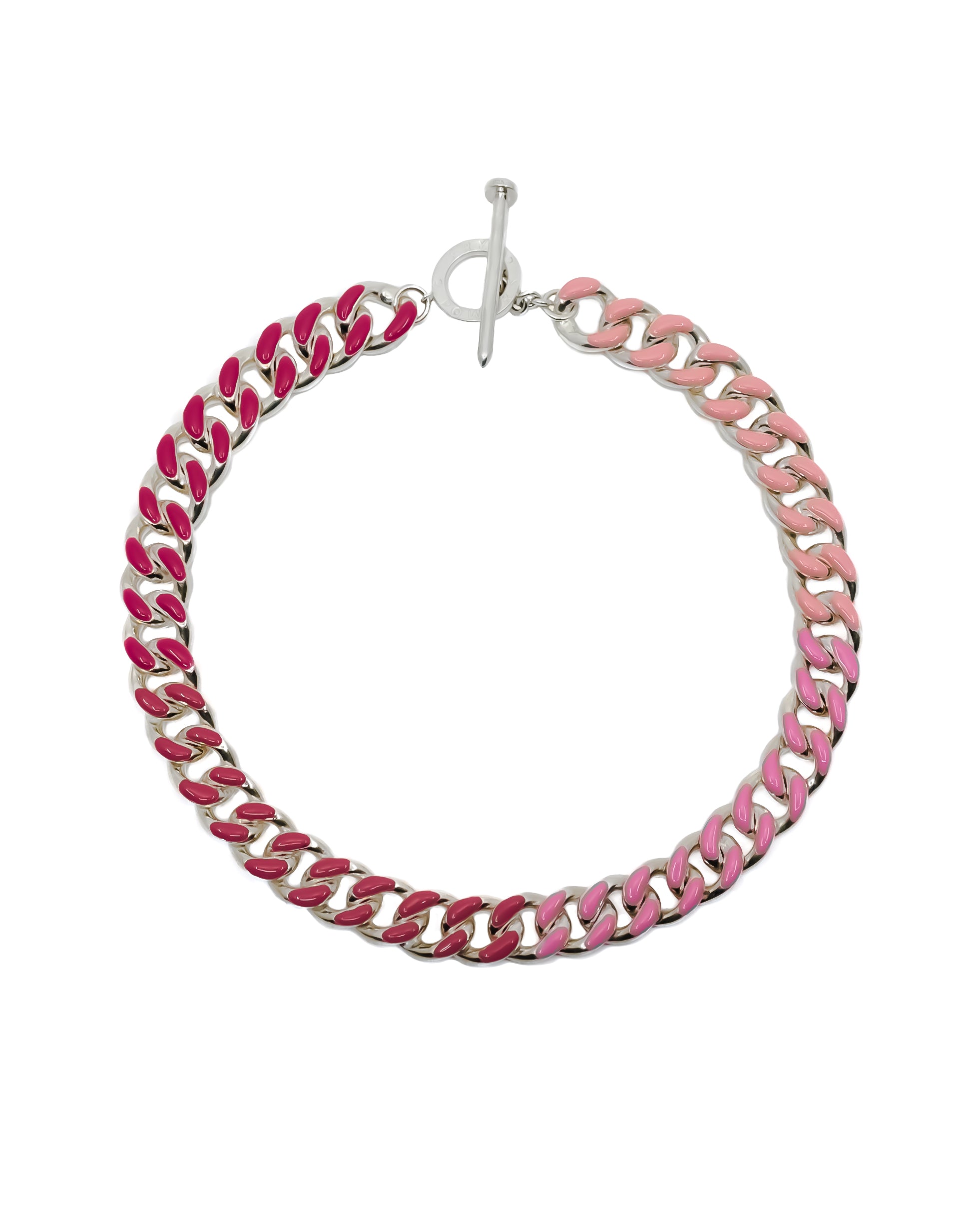 Ombre Chunky Chain Necklace