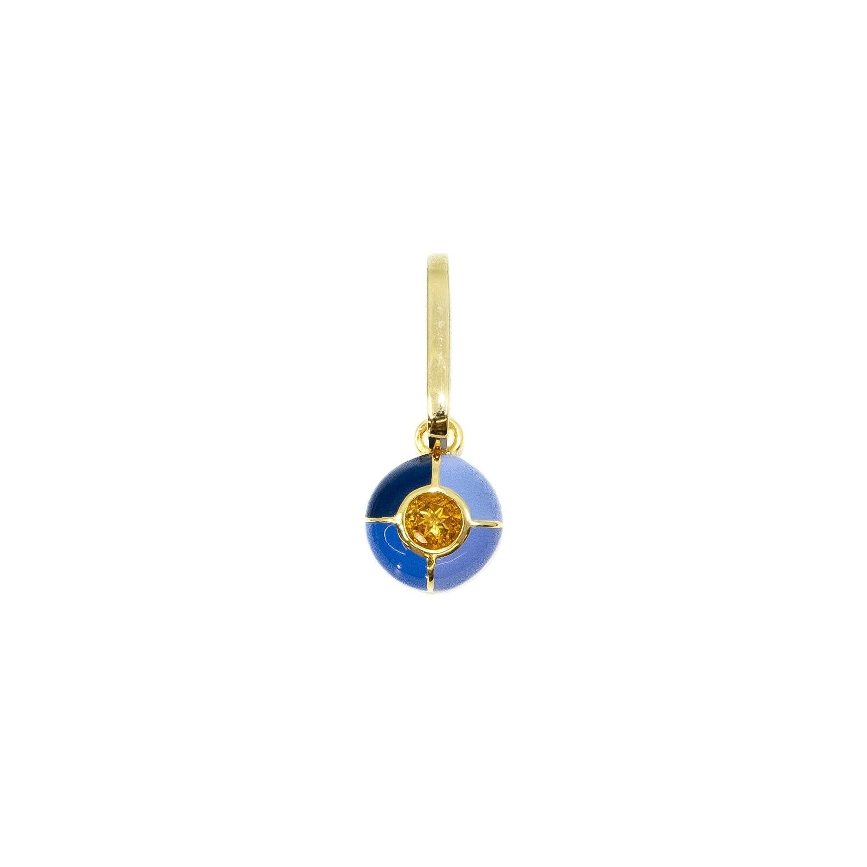 The Ombre Circle Charm Pendant