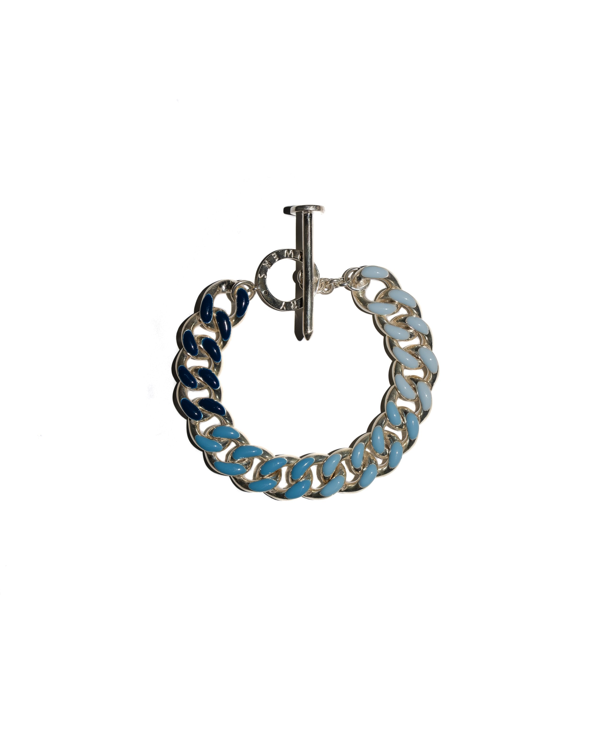 Ombre Chunky Chain Link Bracelet