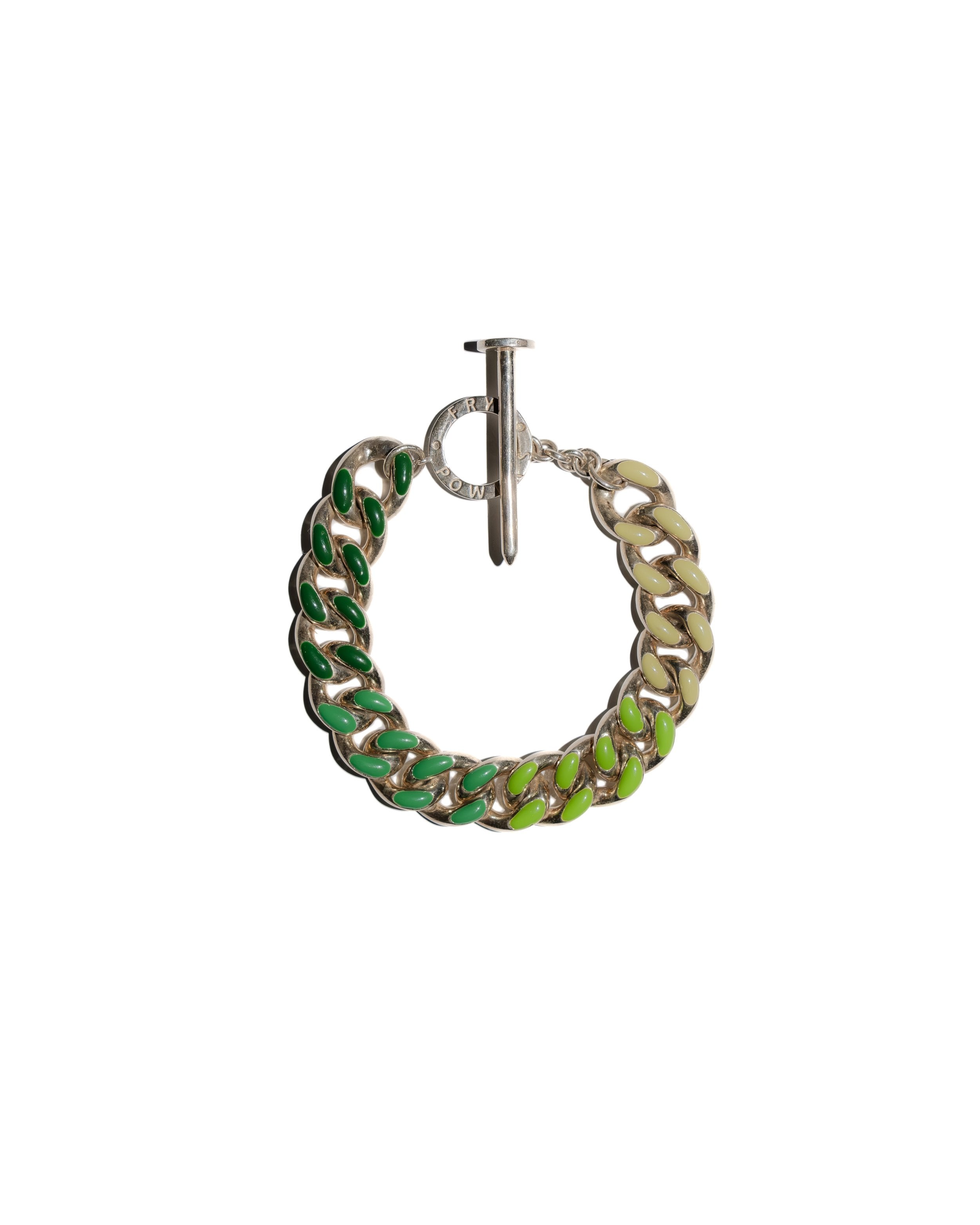 Ombre Chunky Chain Link Bracelet
