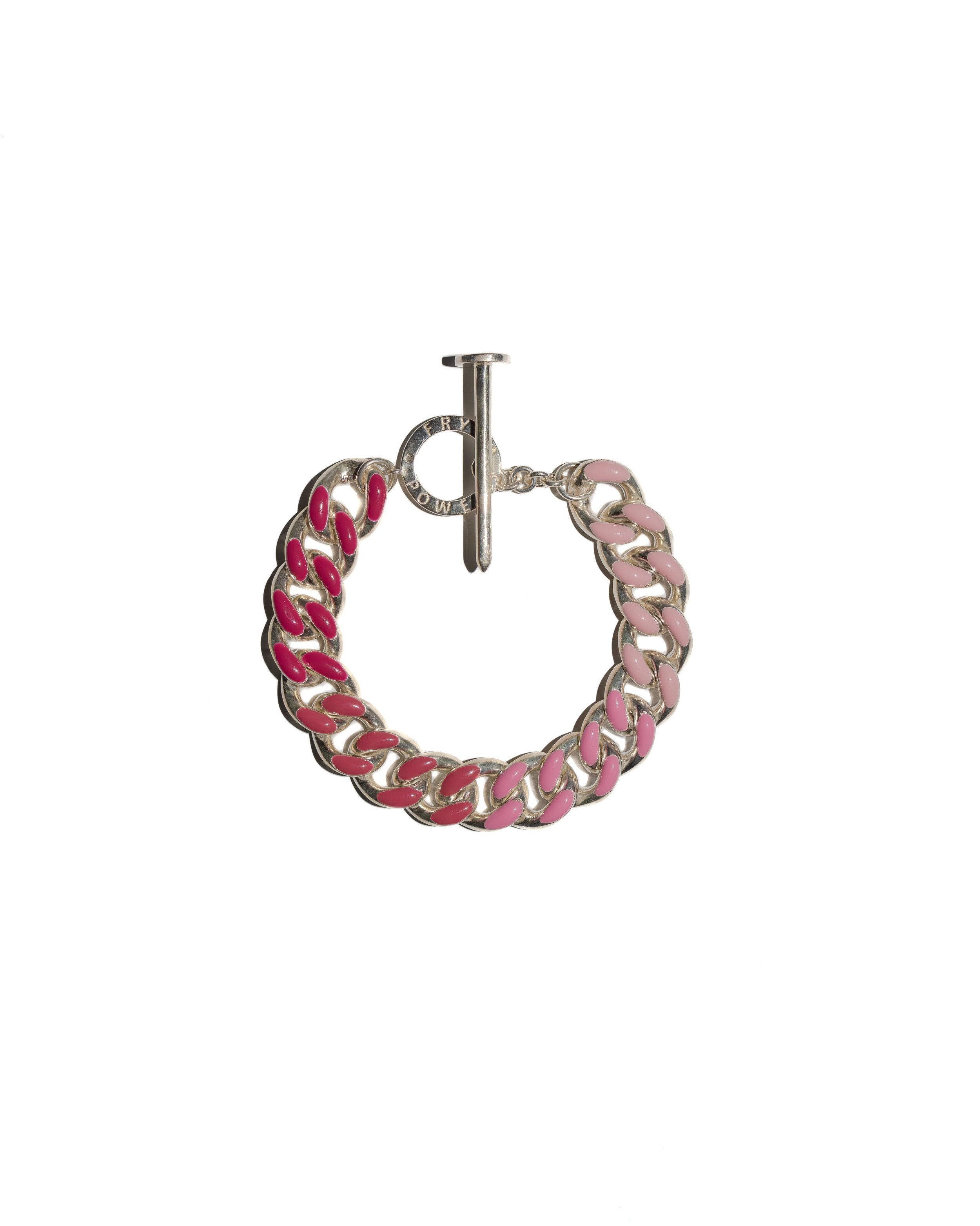 Ombre Chunky Chain Link Bracelet
