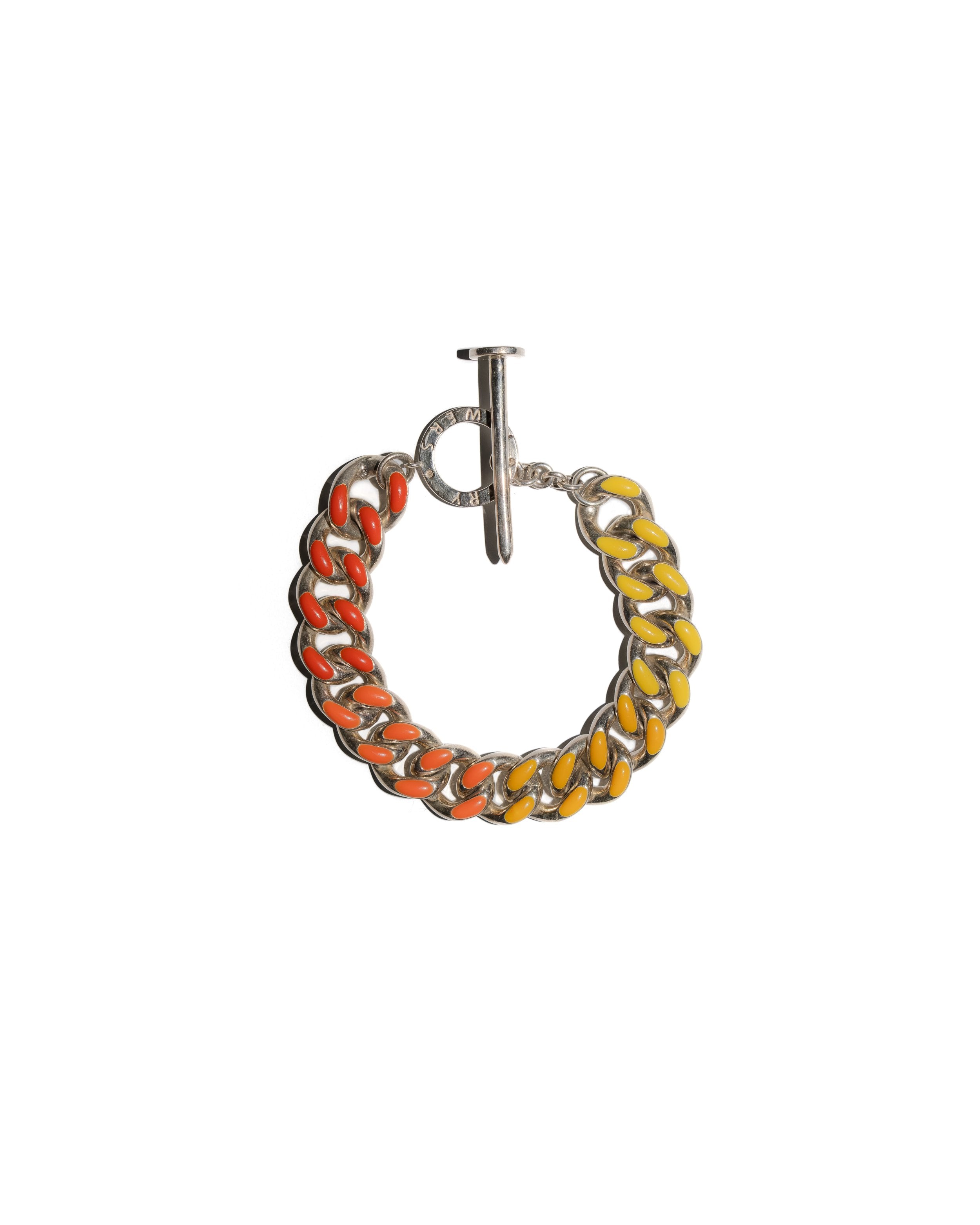 Ombre Chunky Chain Link Bracelet