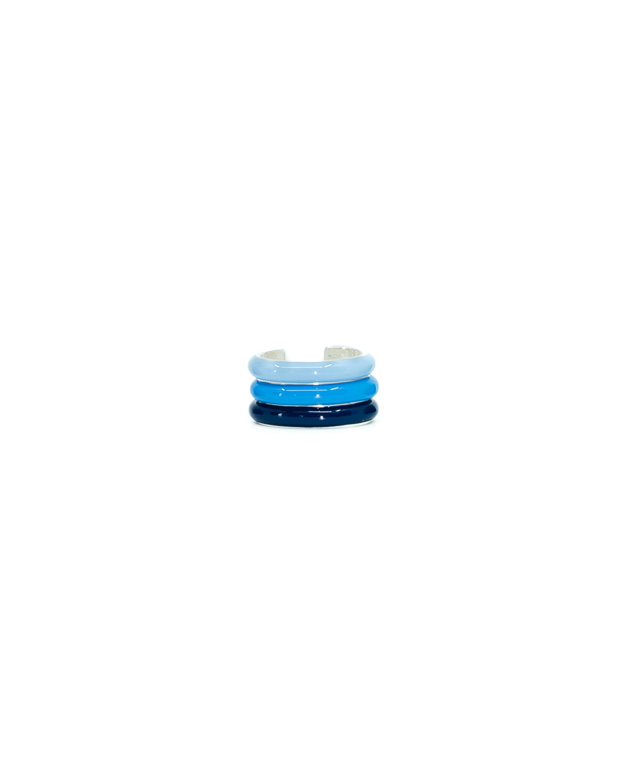 Ombre Enamel Ear Cuff Trios