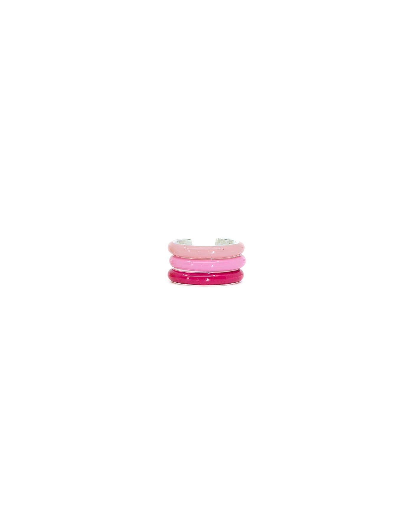 Ombre Enamel Ear Cuff Trios