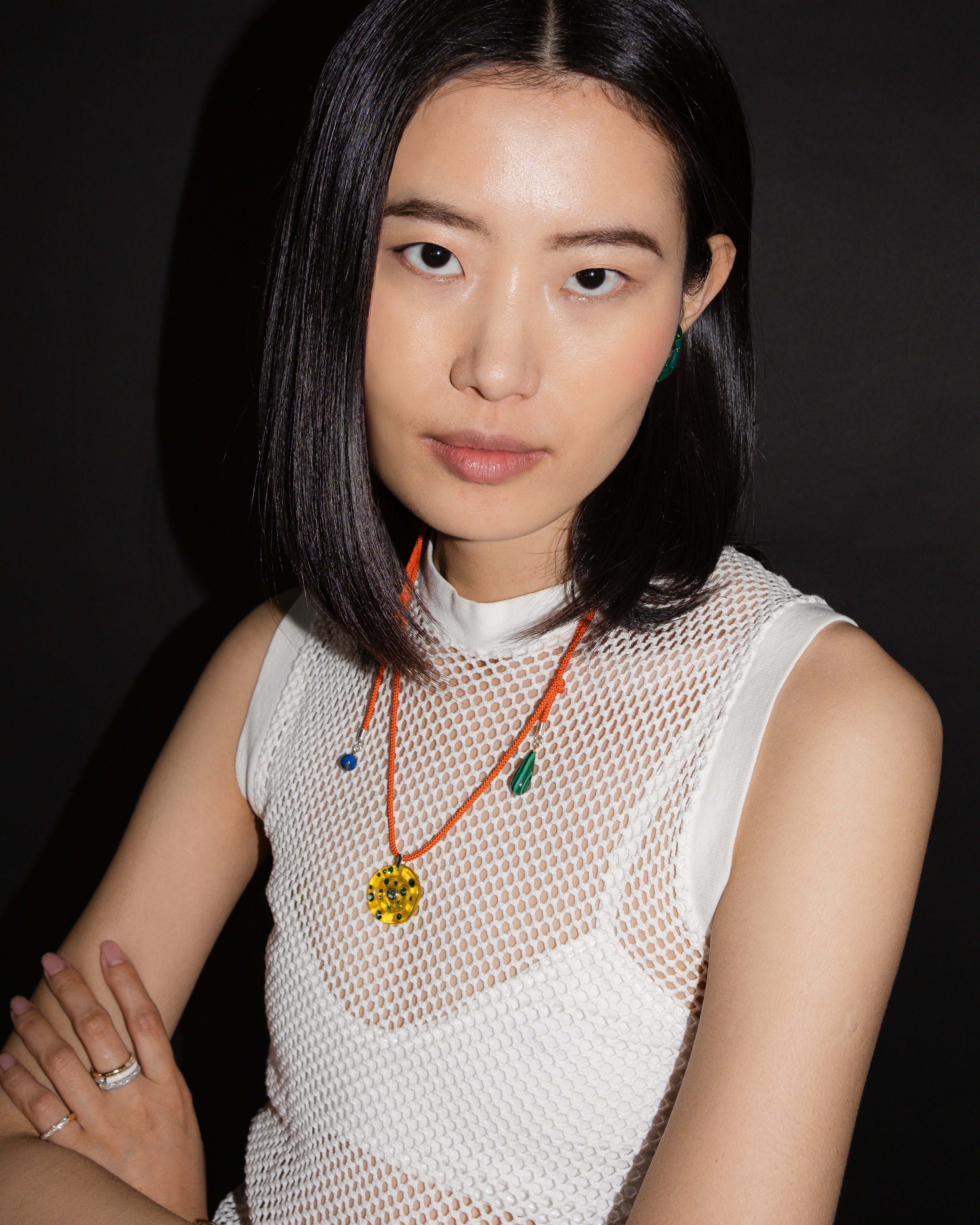 SUN POWERS® Resin Charm Necklace