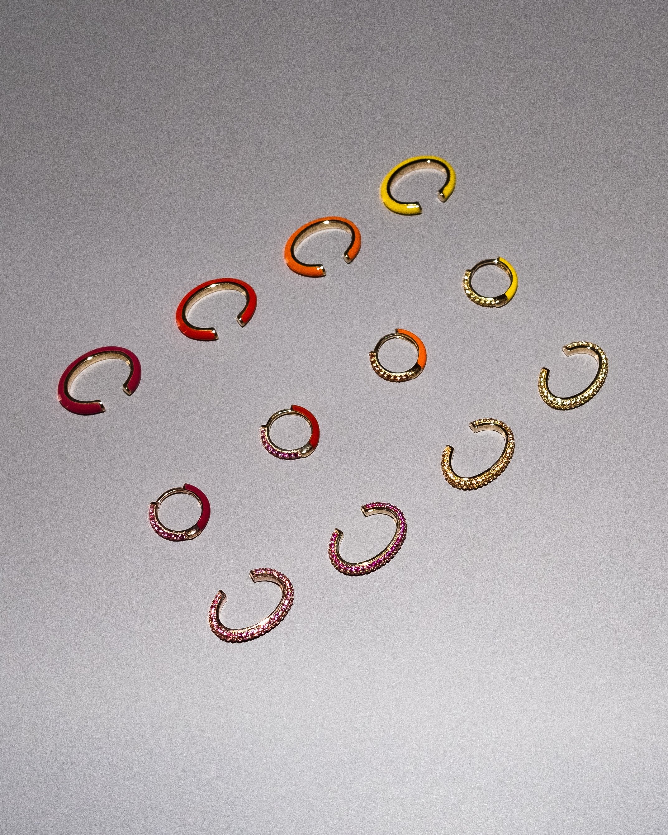 Sparkle Ear Cuffs in 14K Gold