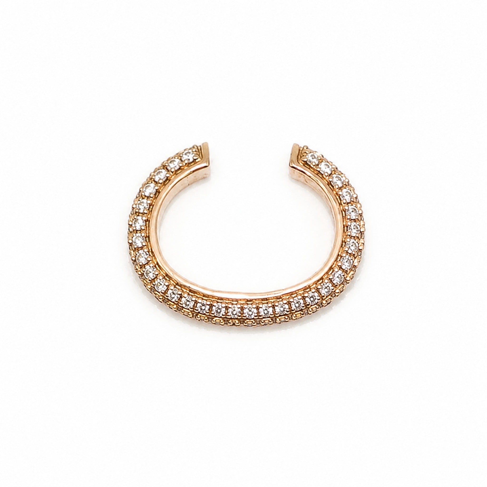POWERS PAVE® Diamond Ear Cuff in 18K Gold