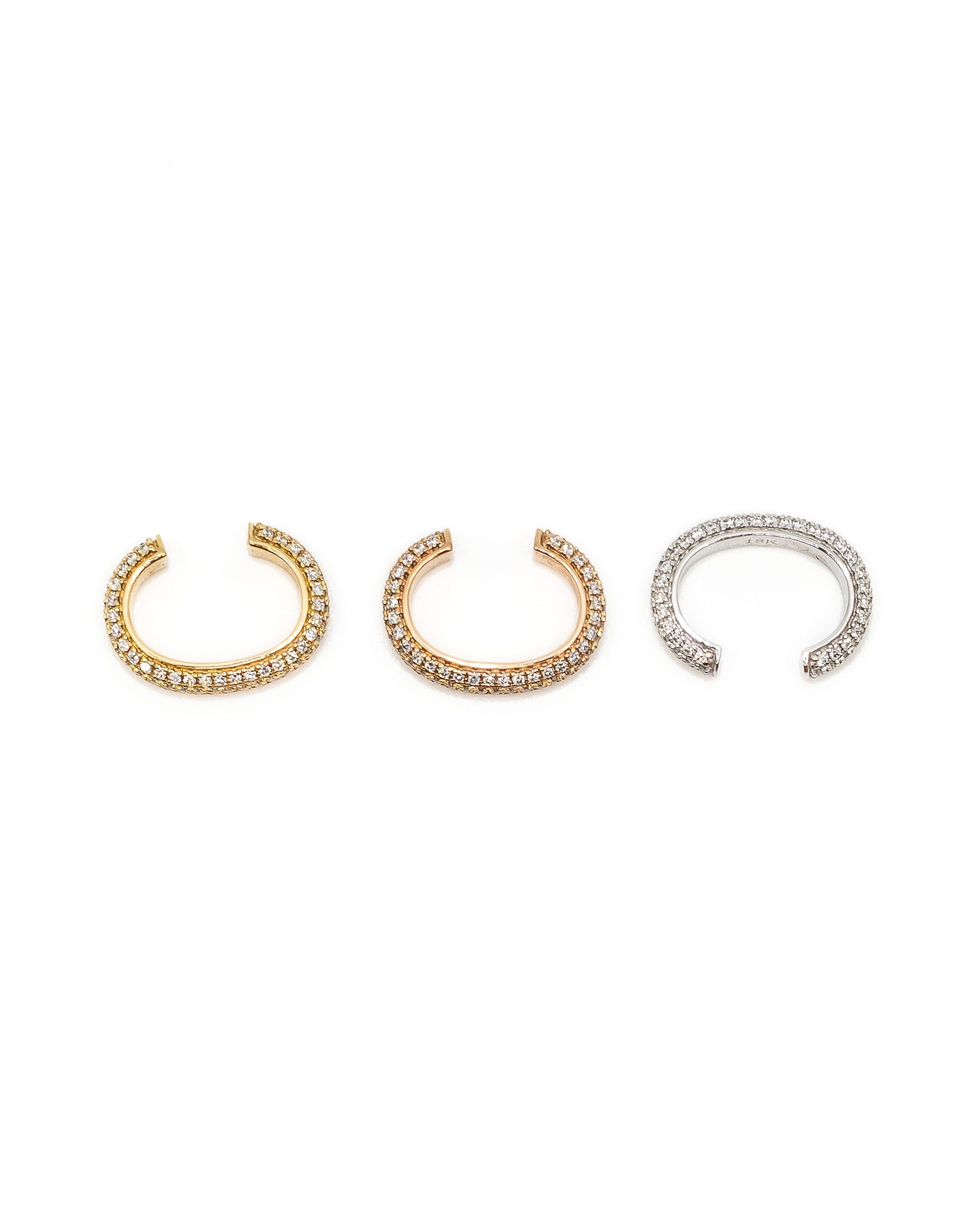 POWERS PAVE® Diamond Ear Cuff in 18K Gold