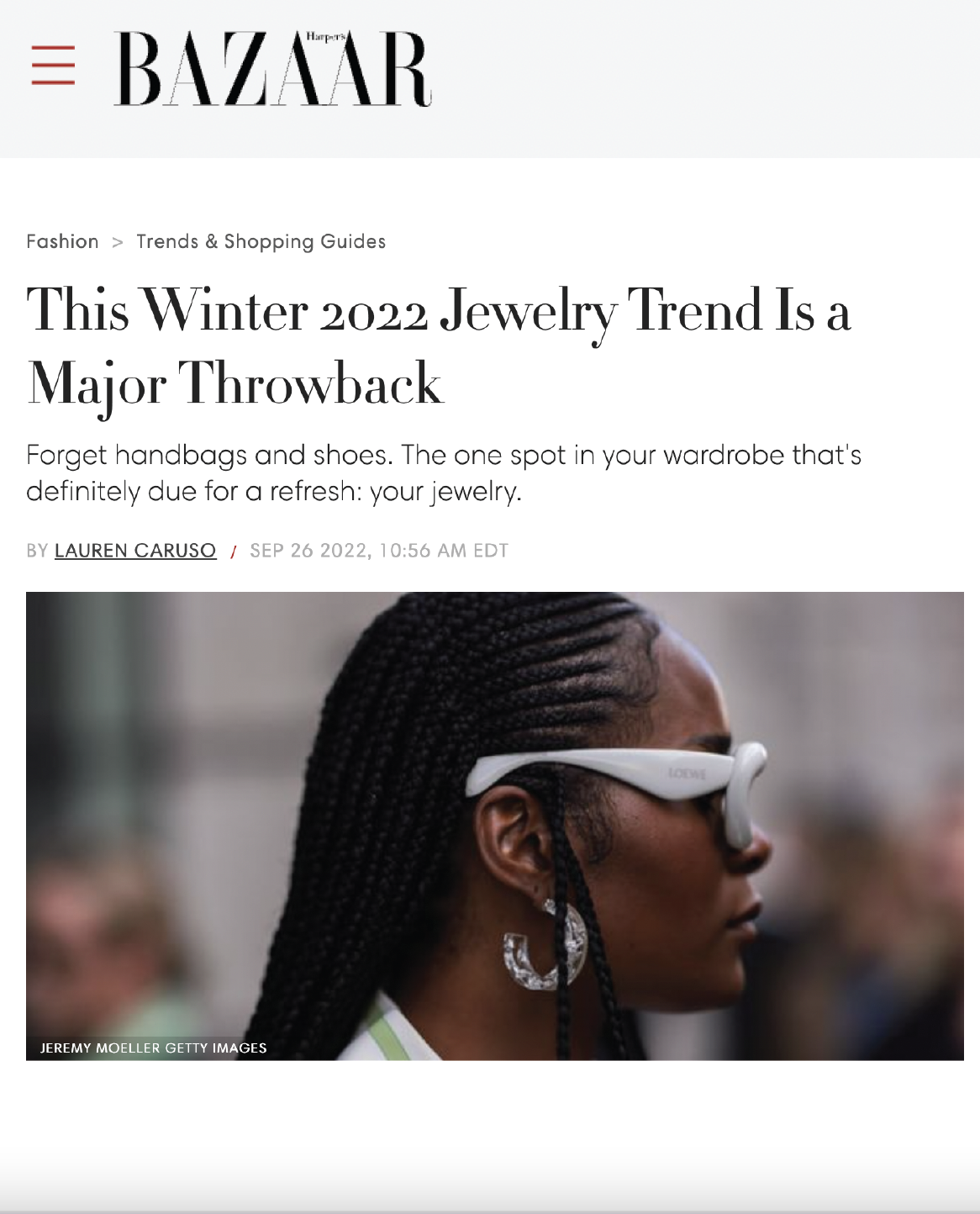 Harper's Bazaar - September 26, 2022