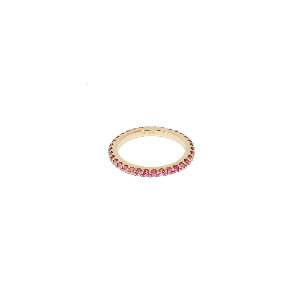 Sapphire Stacking Ring 14K Gold