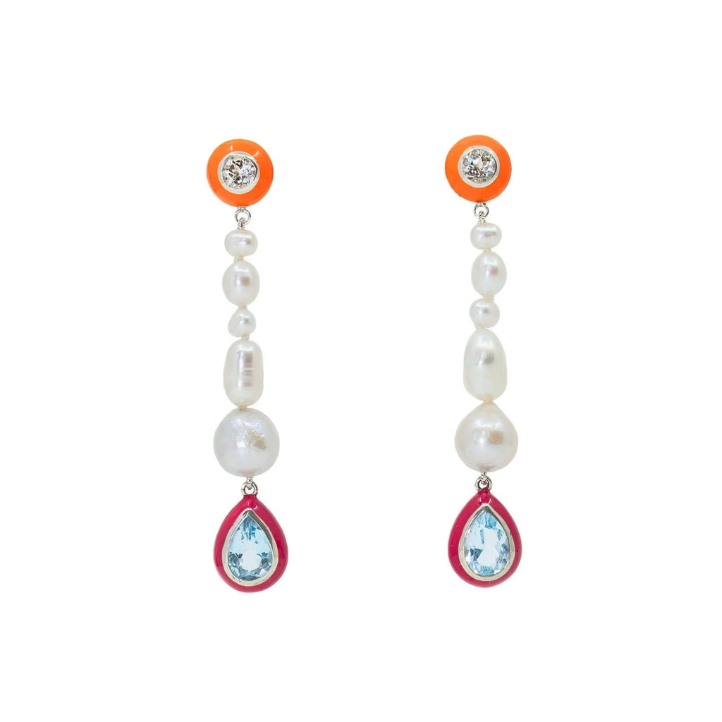 Austen Pearl Drop Earrings