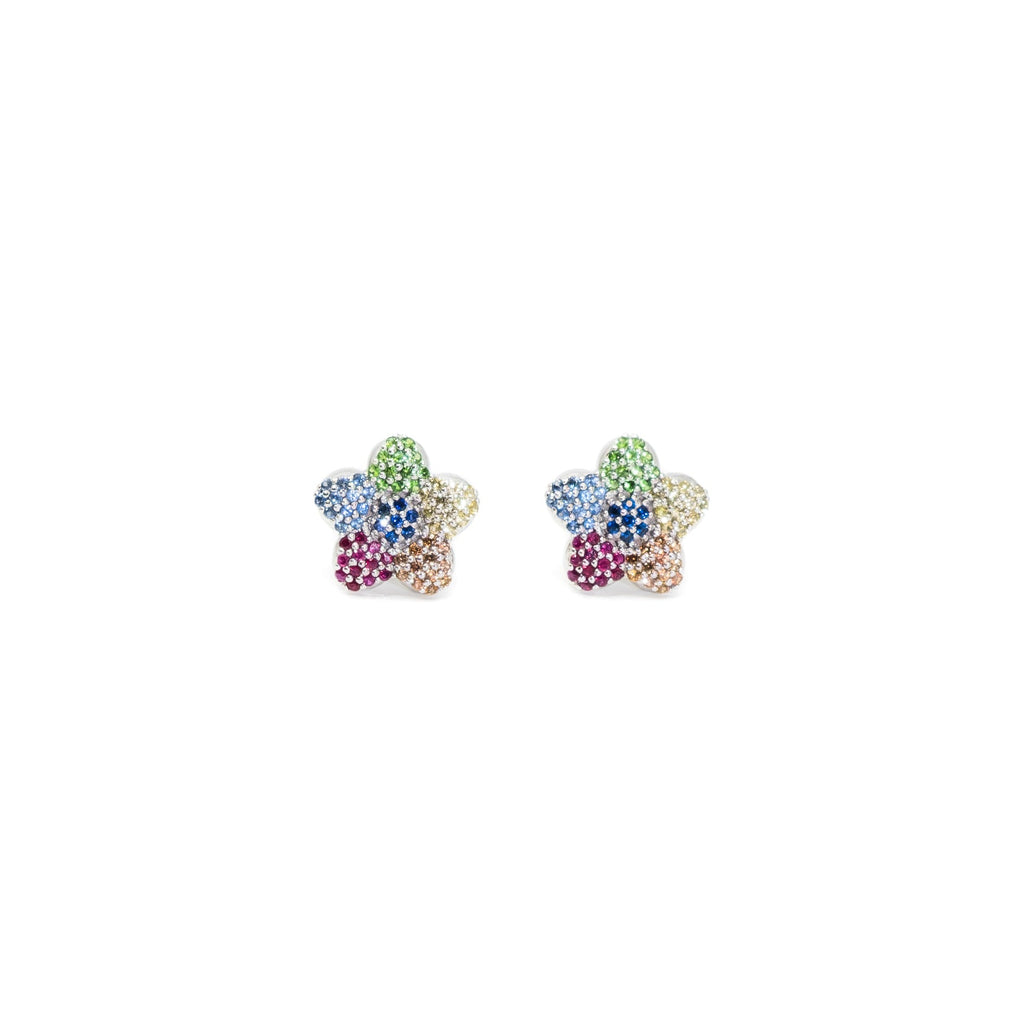 FLOWER ™ Sapphire Stud Earrings