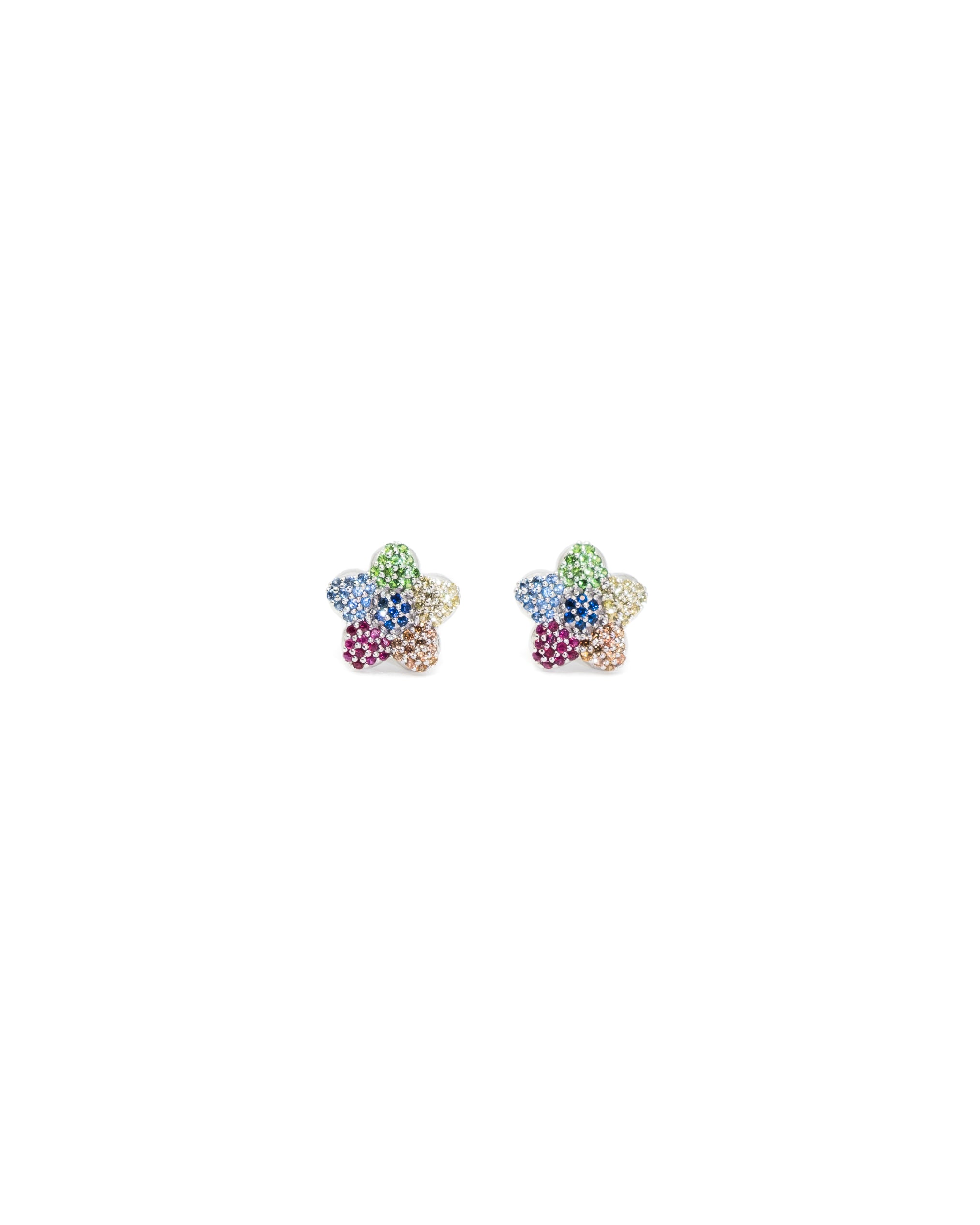 FLOWER POWERS™ Sapphire Stud Earrings