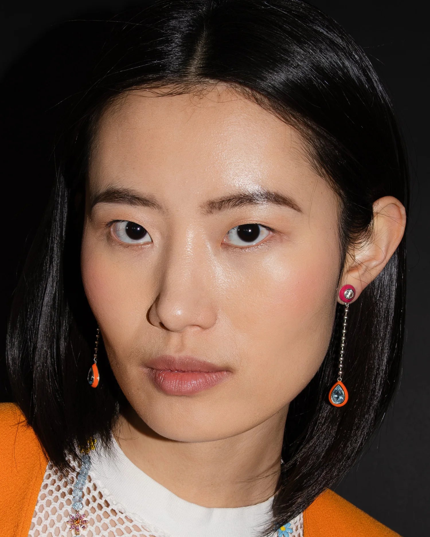 Austen Ball Chain Drop Earrings