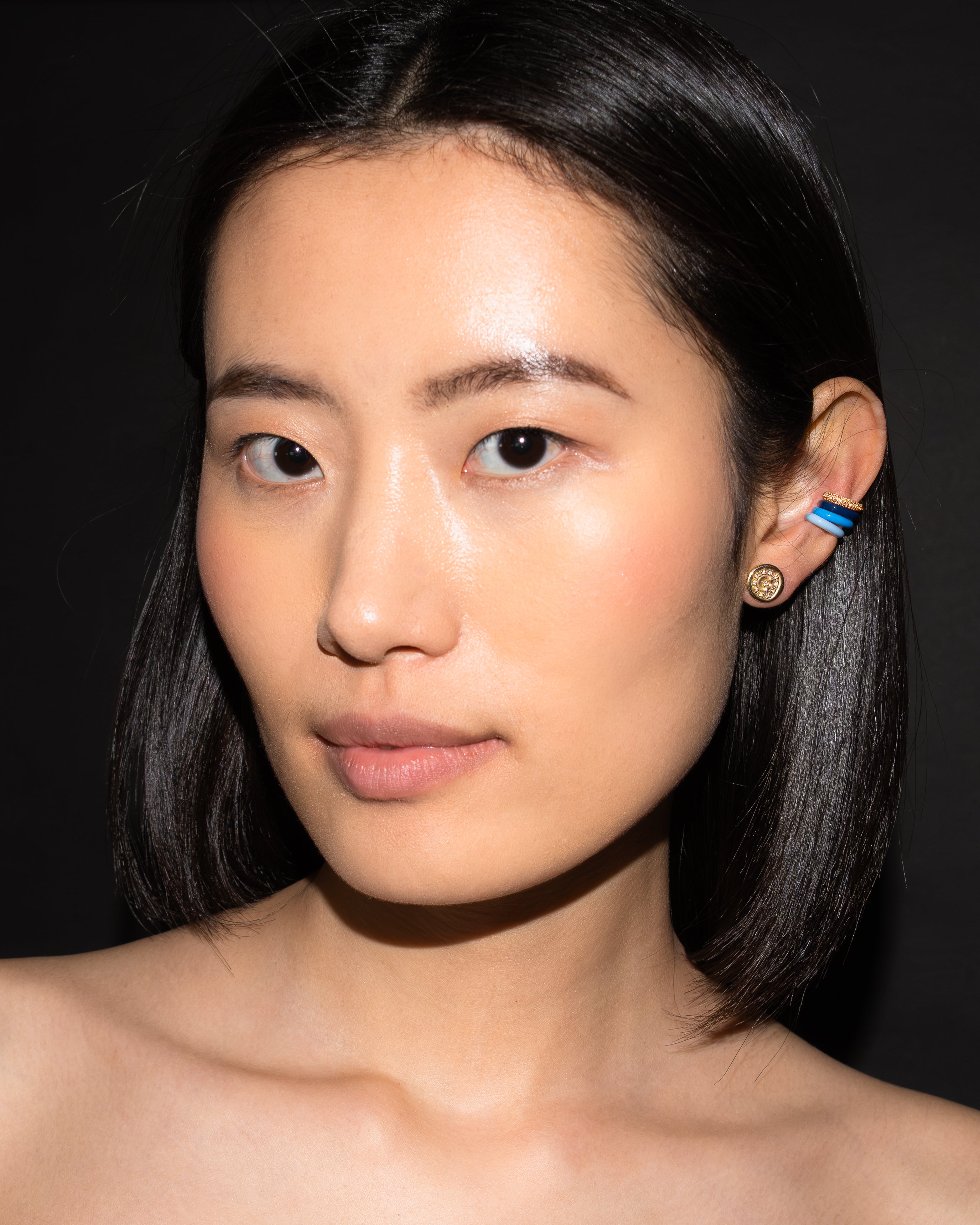 Sparkle Ear Cuffs in 14K Gold