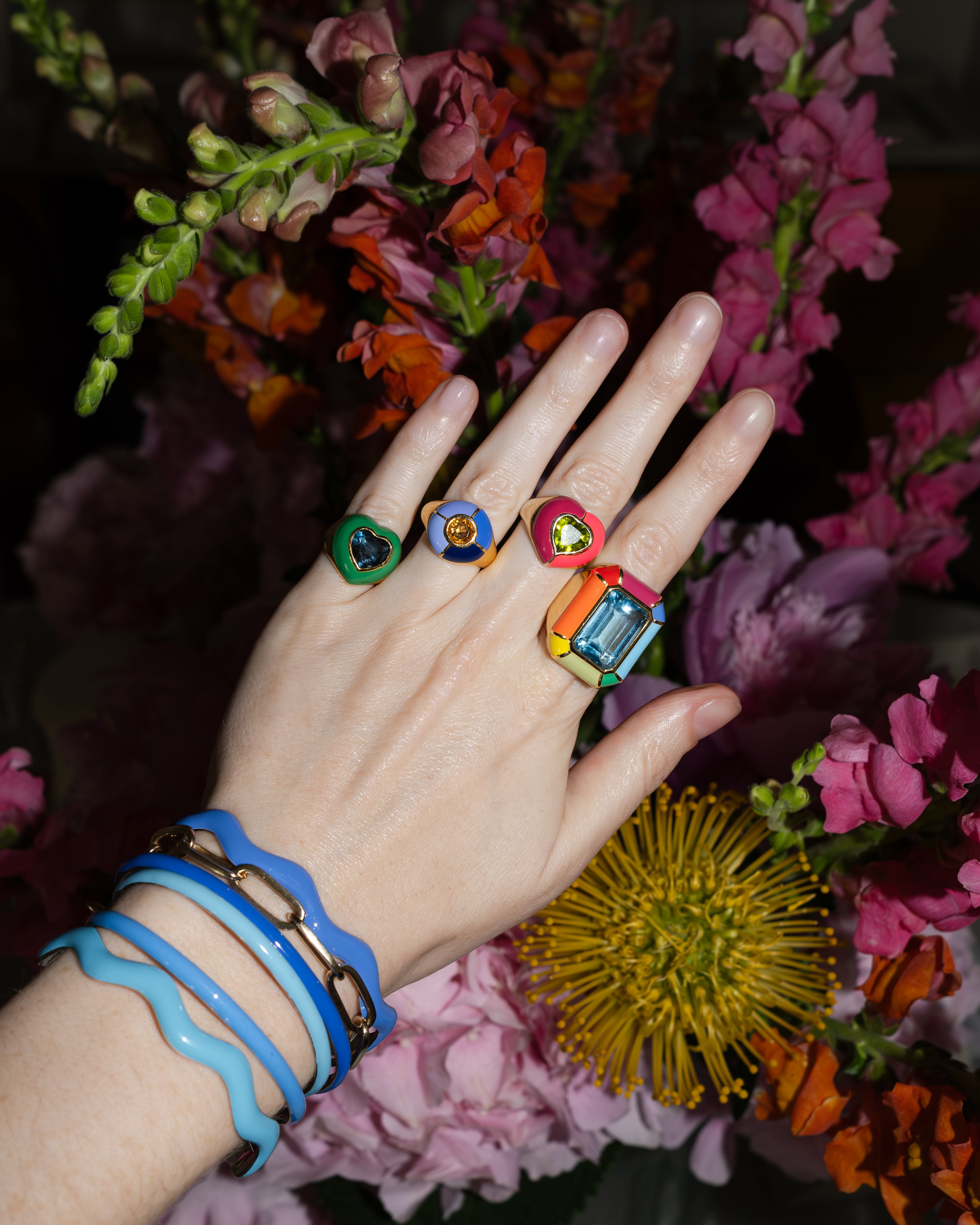 The Heart Cocktail Ring