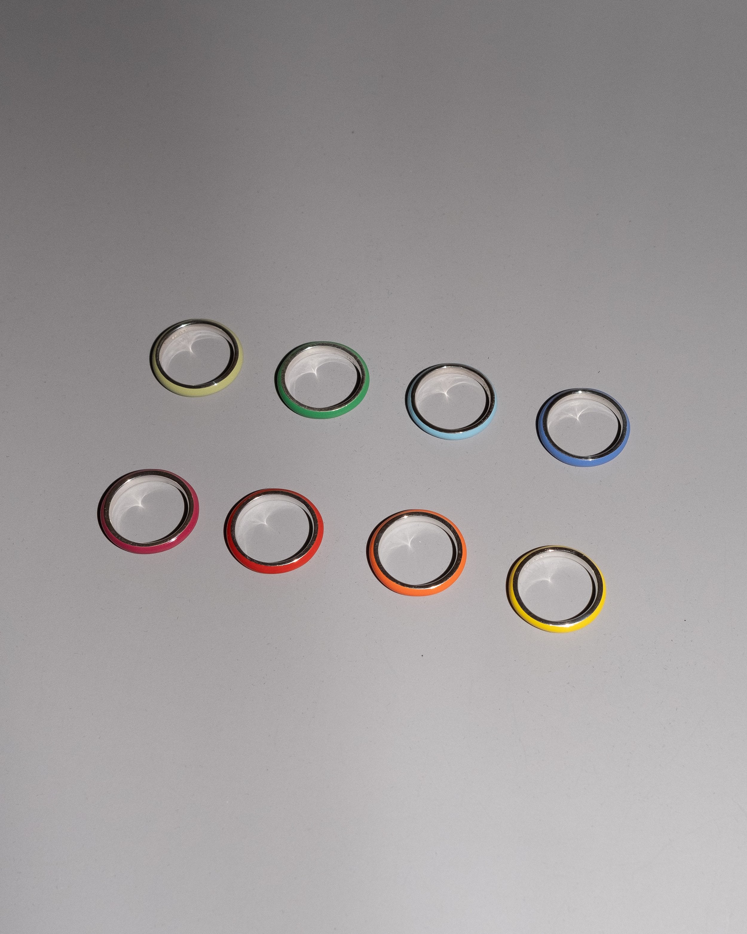 The Complete Set, Thin Enamel Stacking Rings