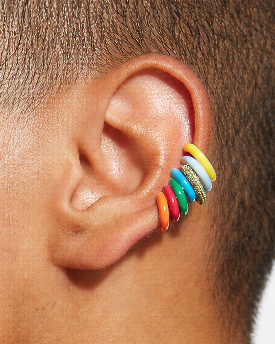 Sparkle Ear Cuffs in 14K Gold