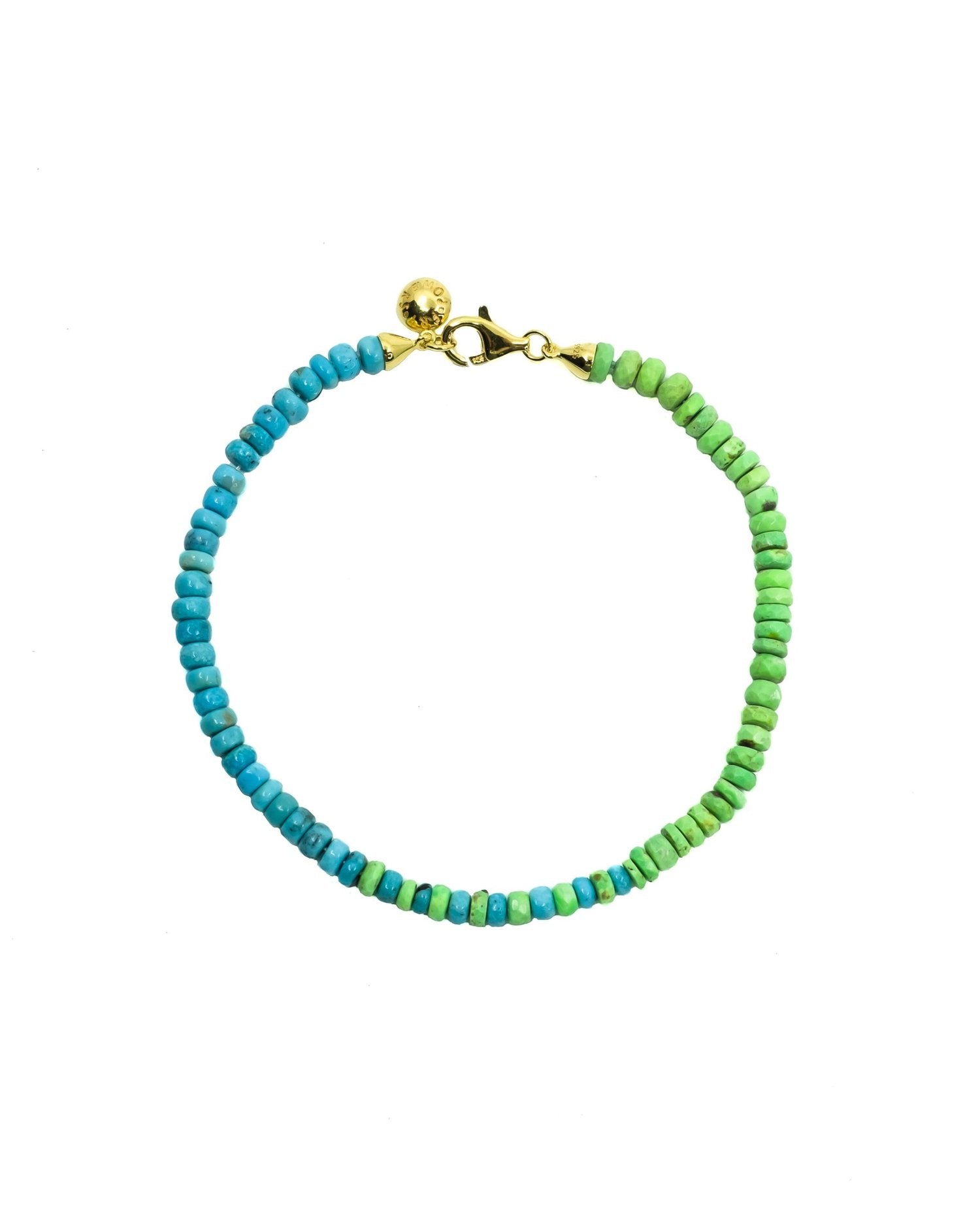 Electric Turquoise Anklet