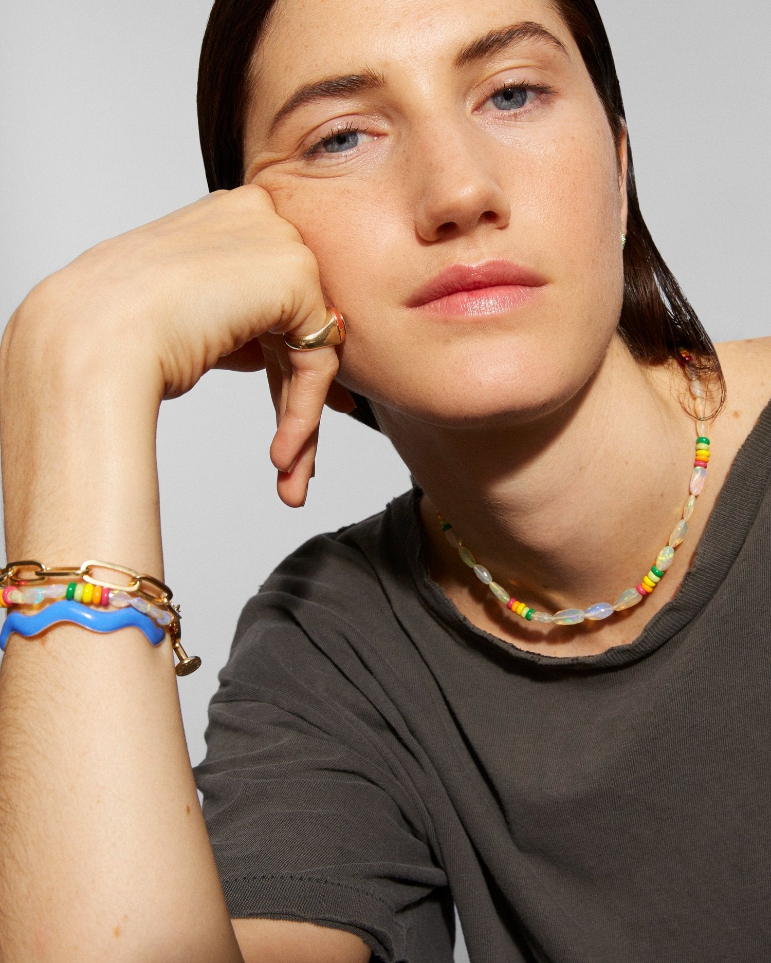 Elongated Chain Link Bracelet