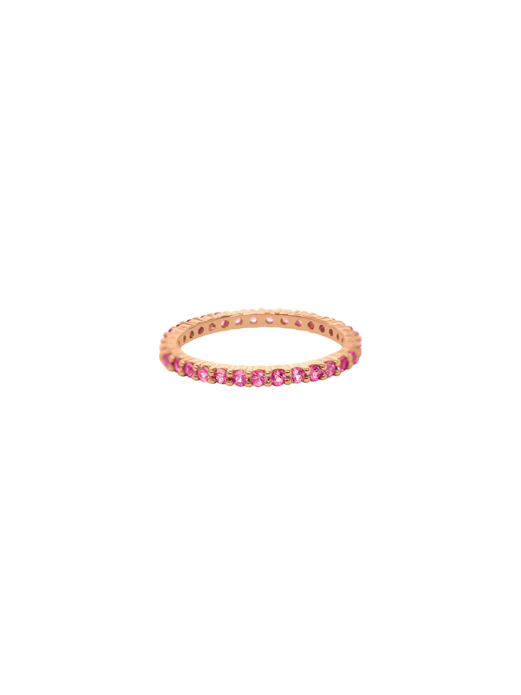 Light Sapphire Stacking Ring 14K Gold