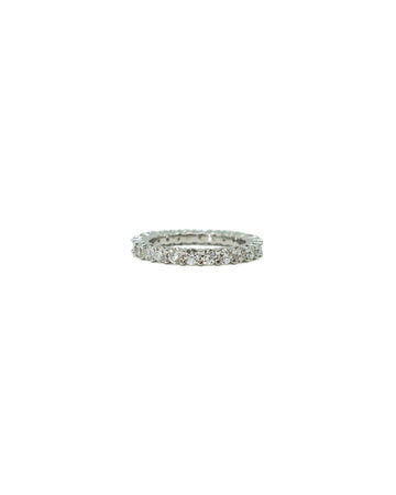 The Luxe Diamond Stacking Ring, 18K Gold