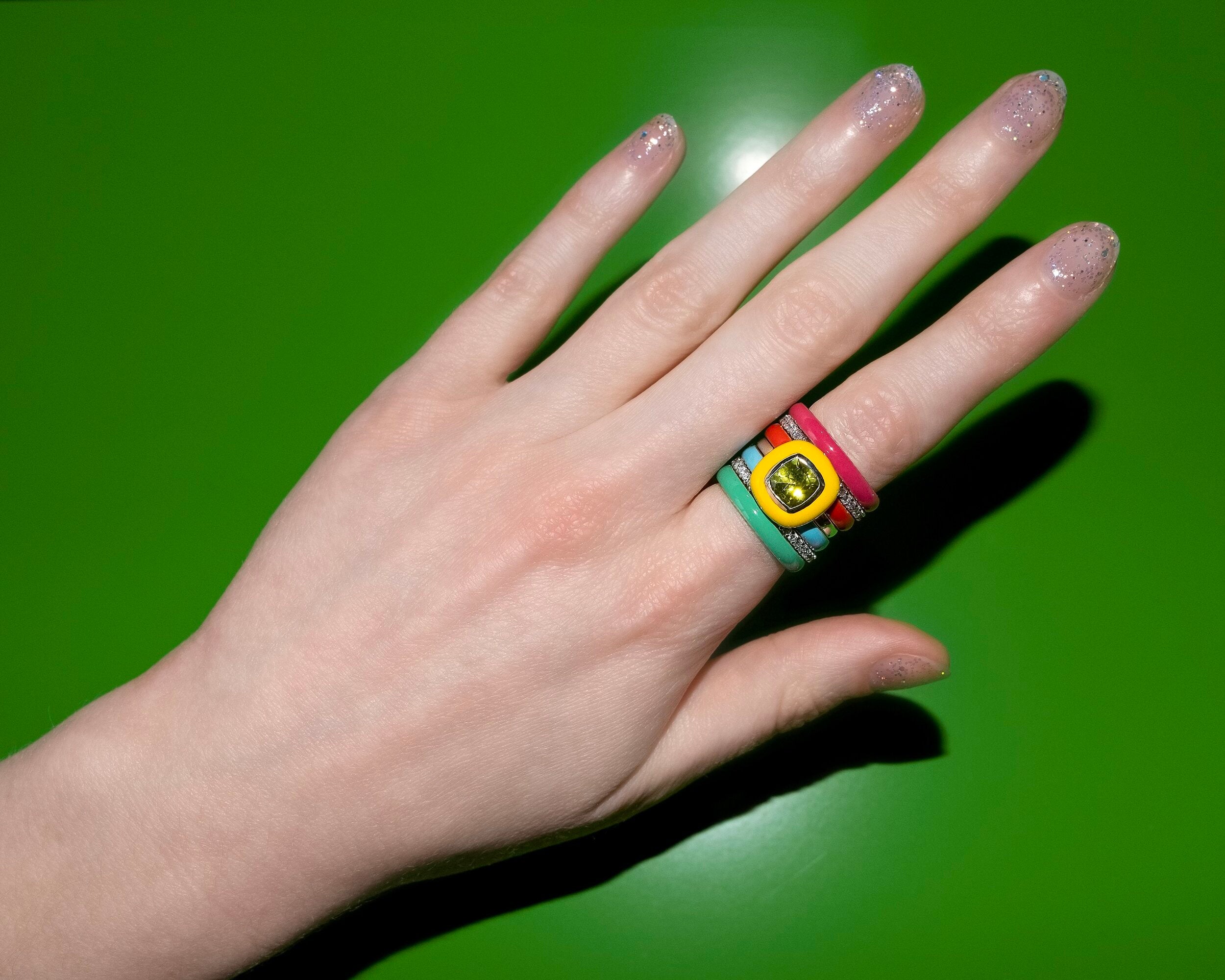Marianne Cushion Cocktail Ring