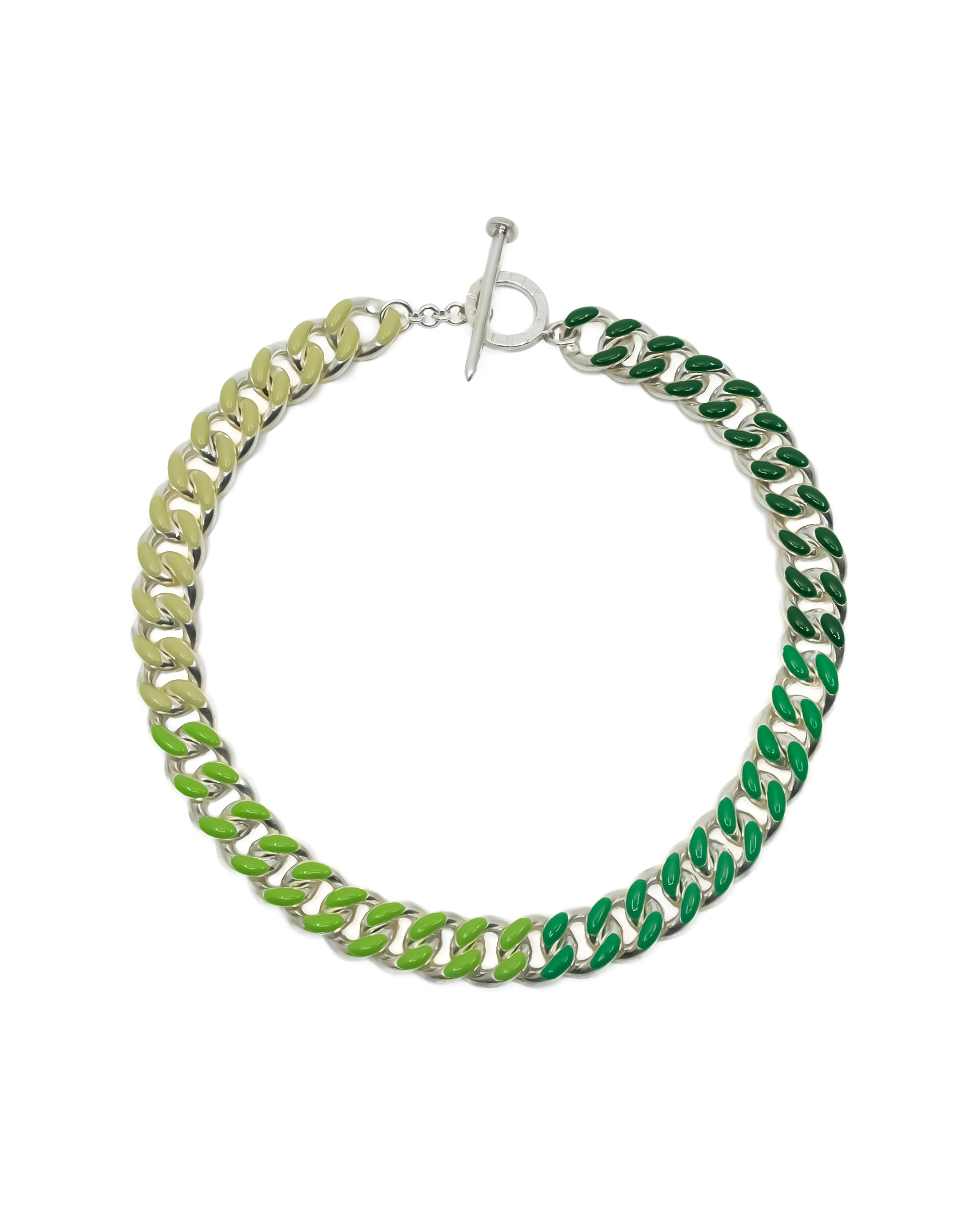 Ombre Chunky Chain Necklace
