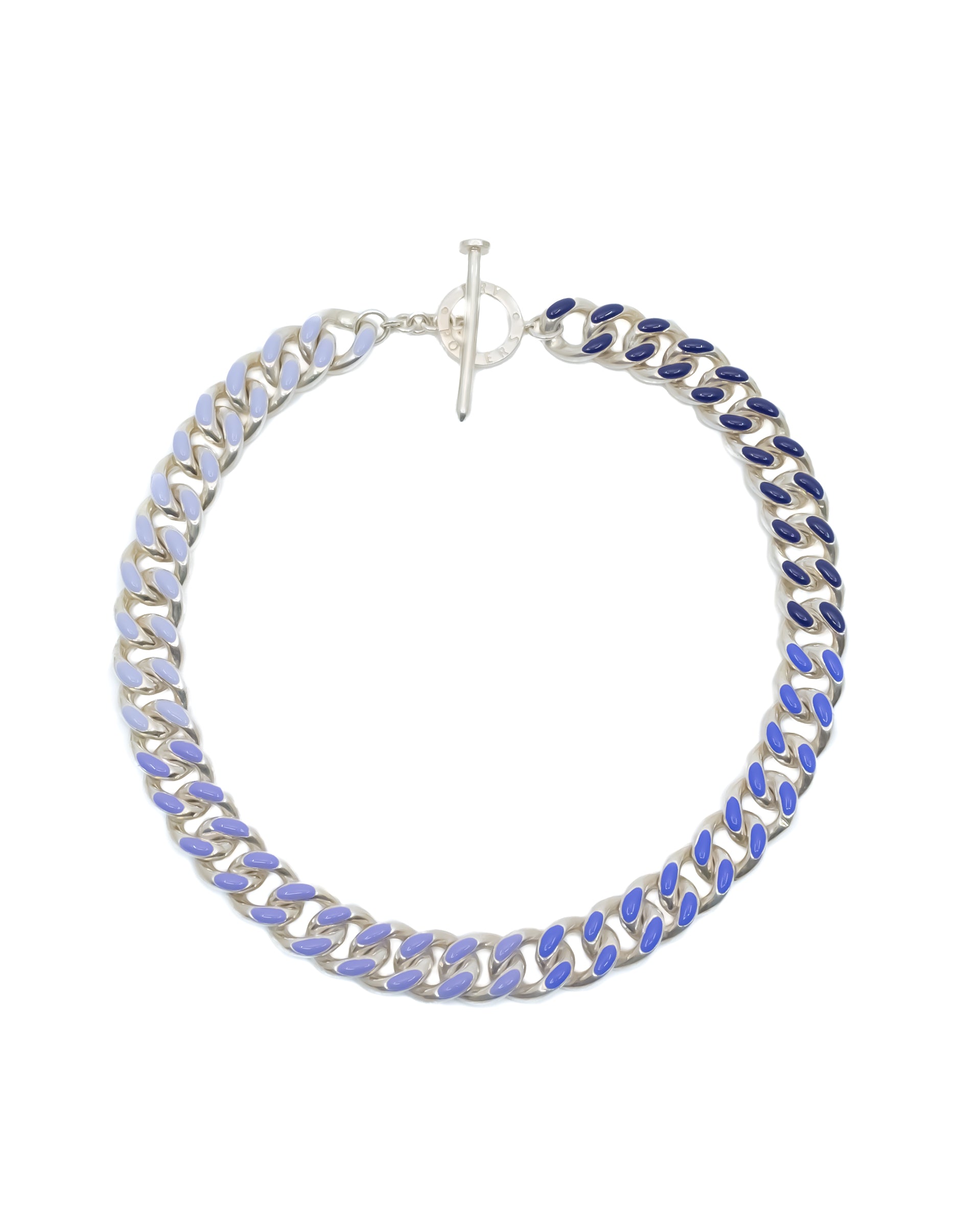 Ombre Chunky Chain Necklace