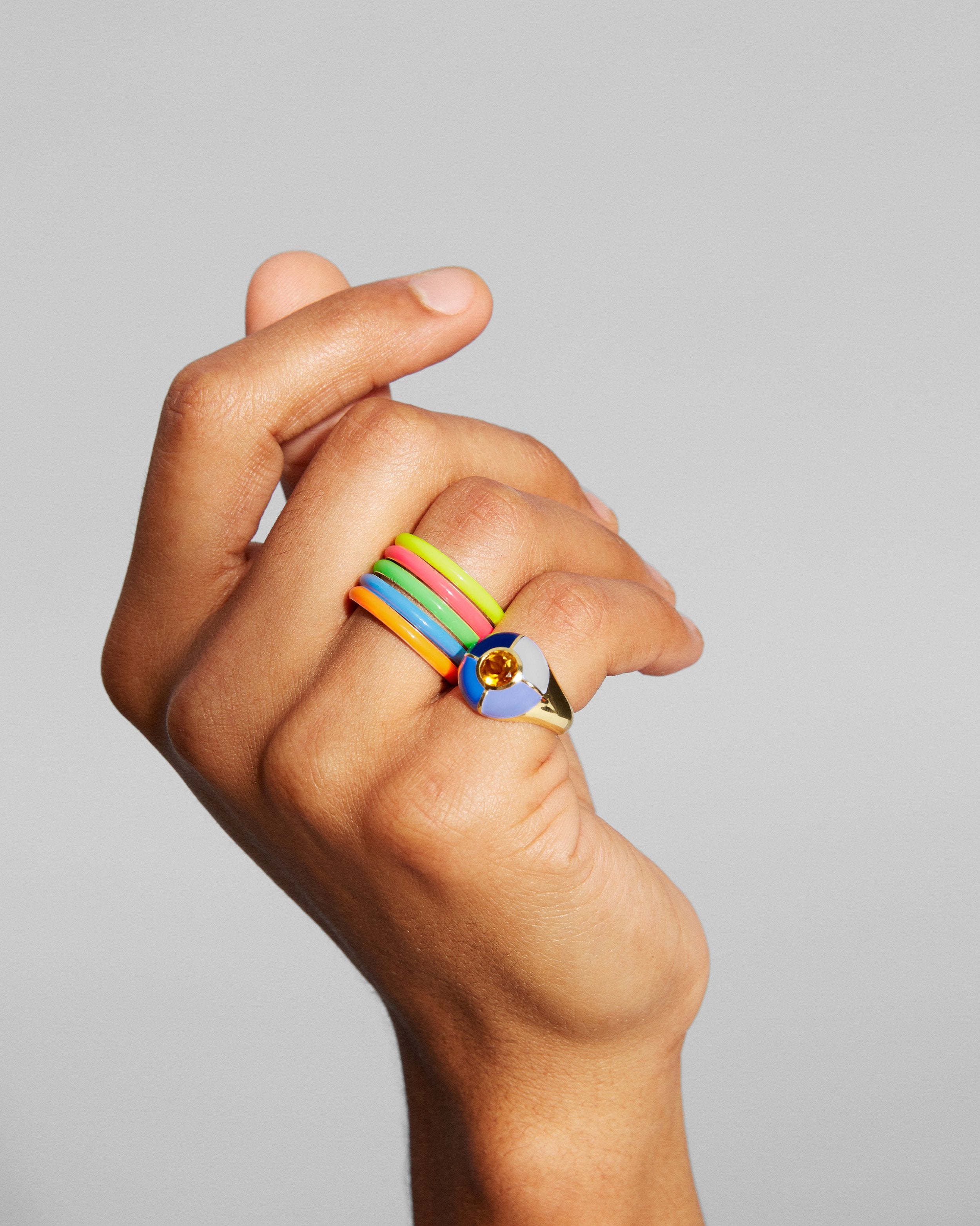 The Ombre Cocktail Ring