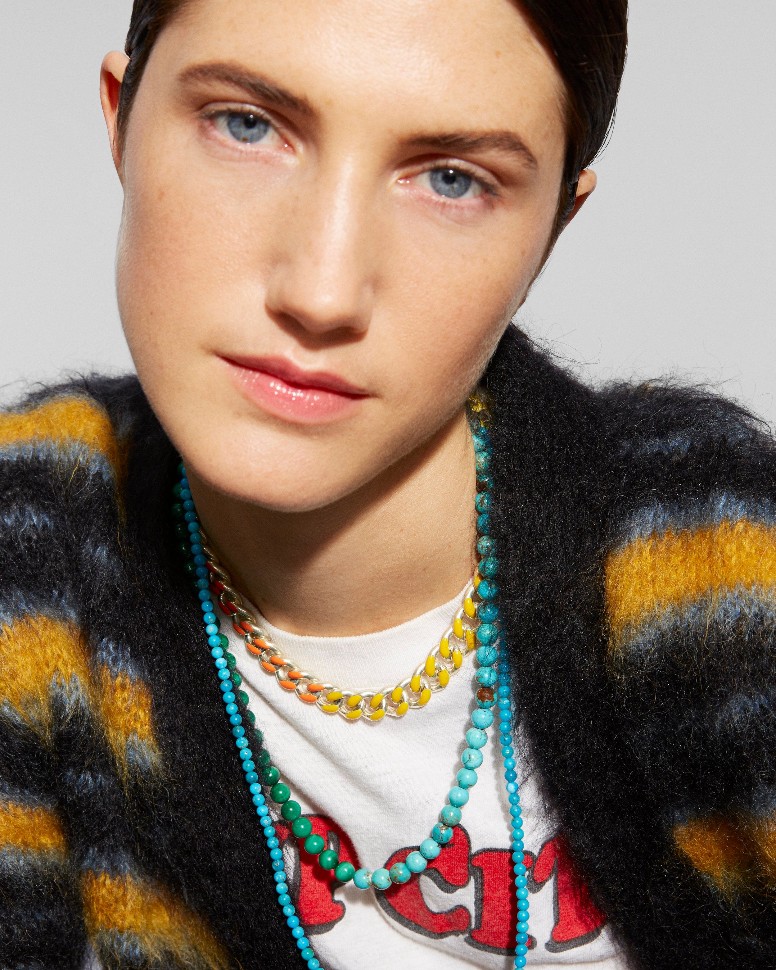 Ombre Chunky Chain Necklace