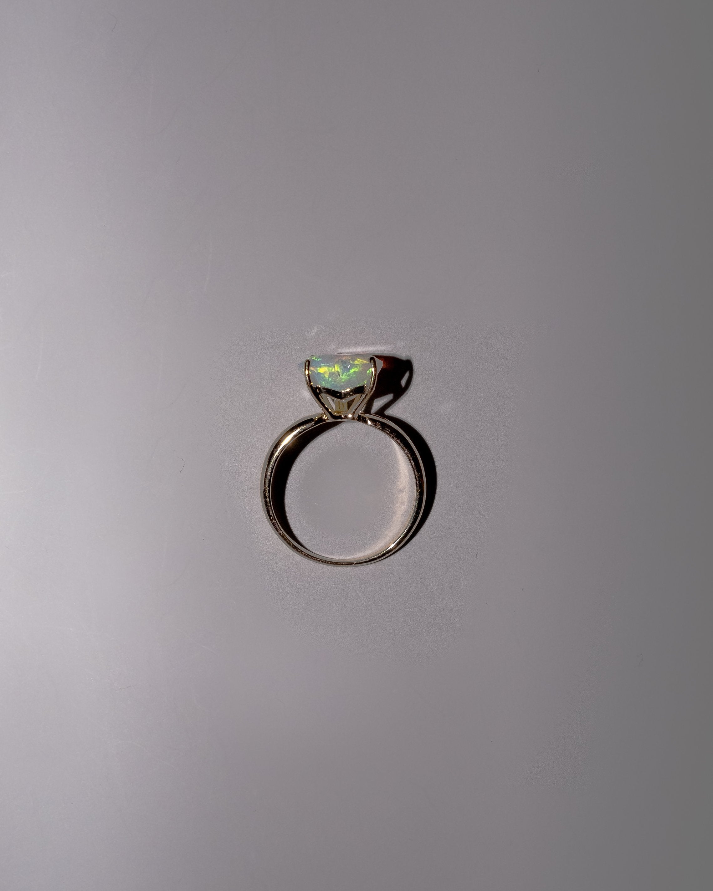 Heart Ring in Opal