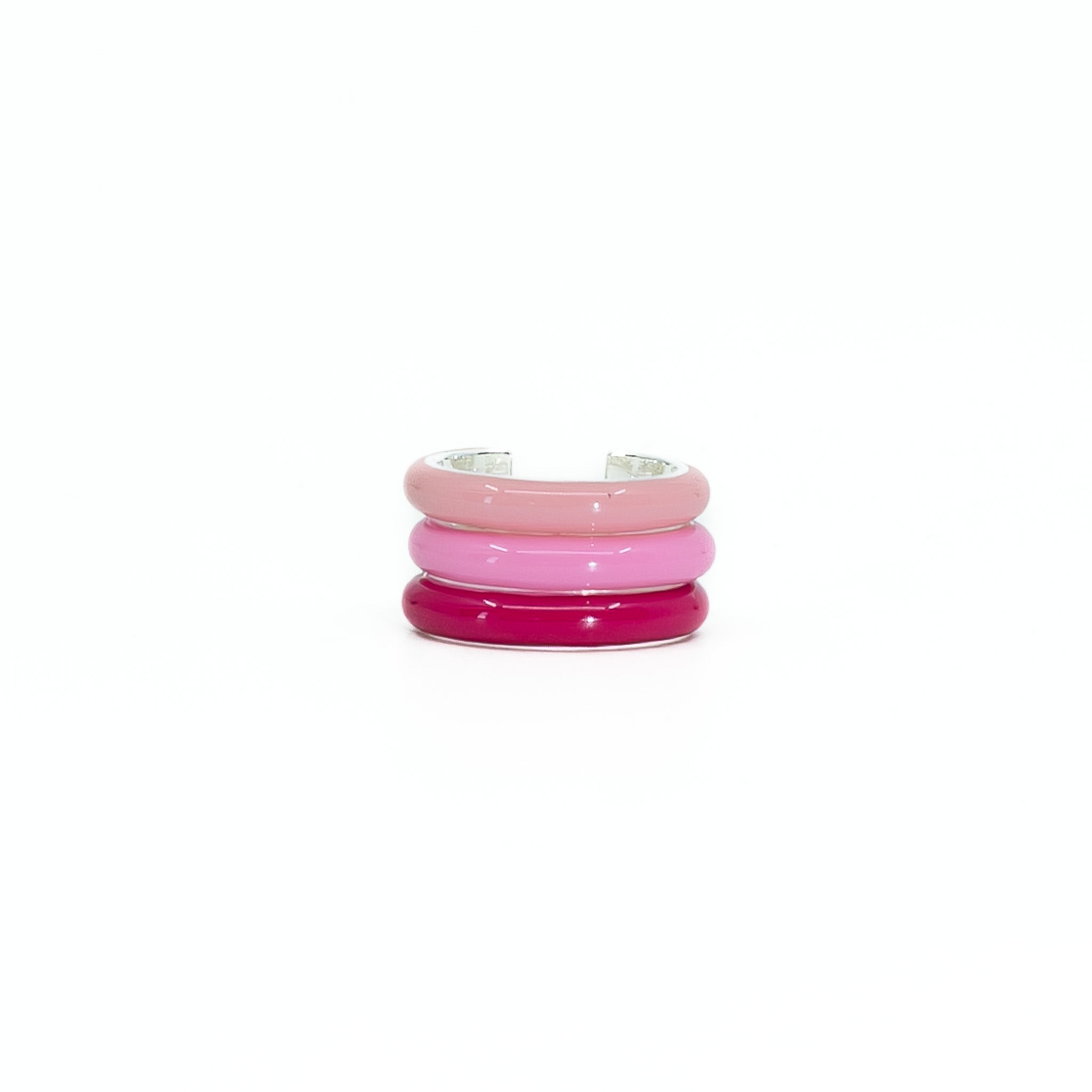 Ombre Enamel Ear Cuff Trios