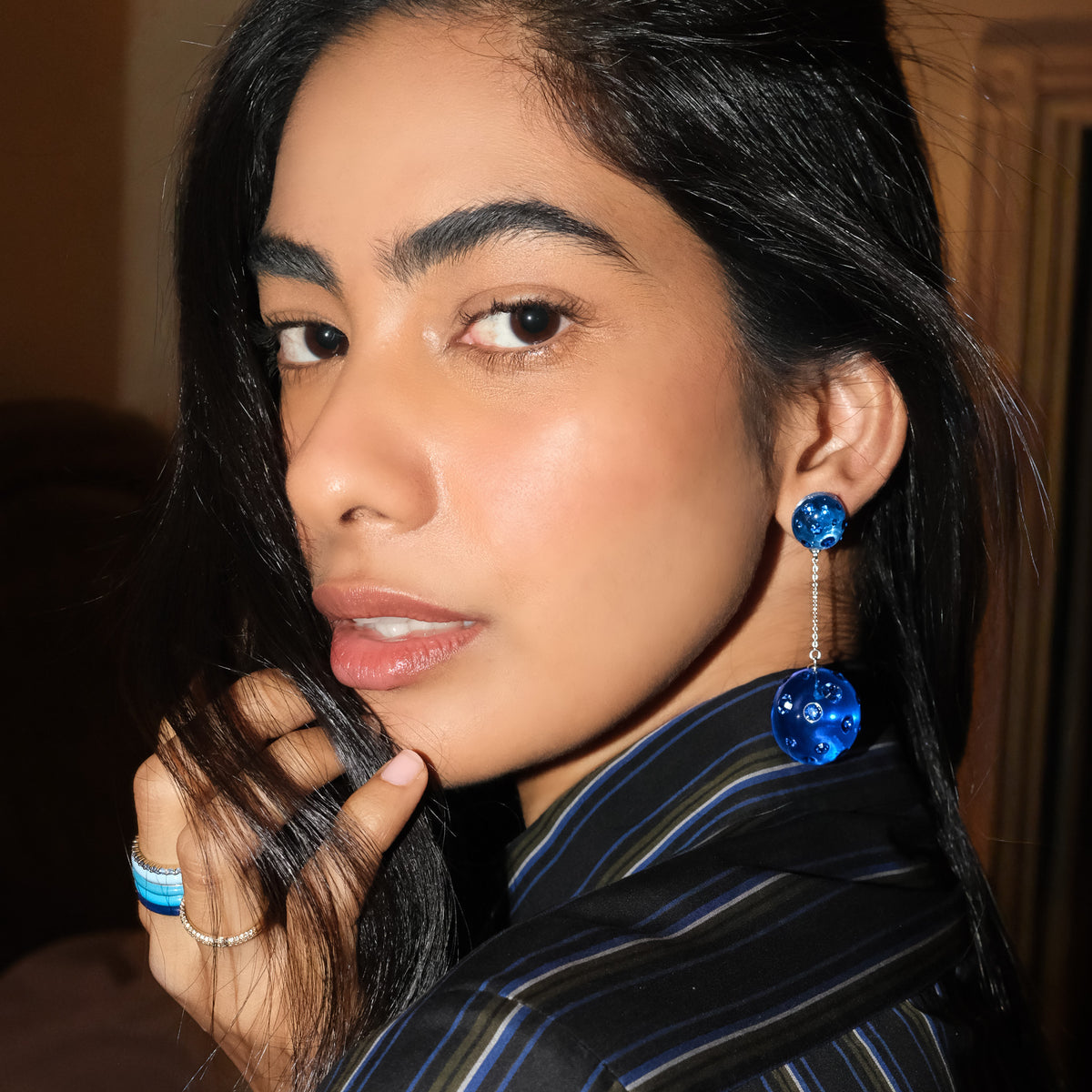 SUN POWERS® Resin Disco Earrings