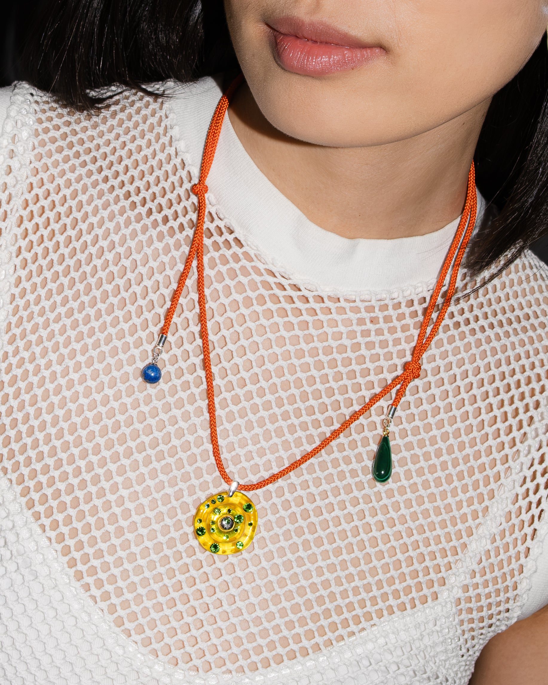 SUN POWERS® Resin Charm Necklace