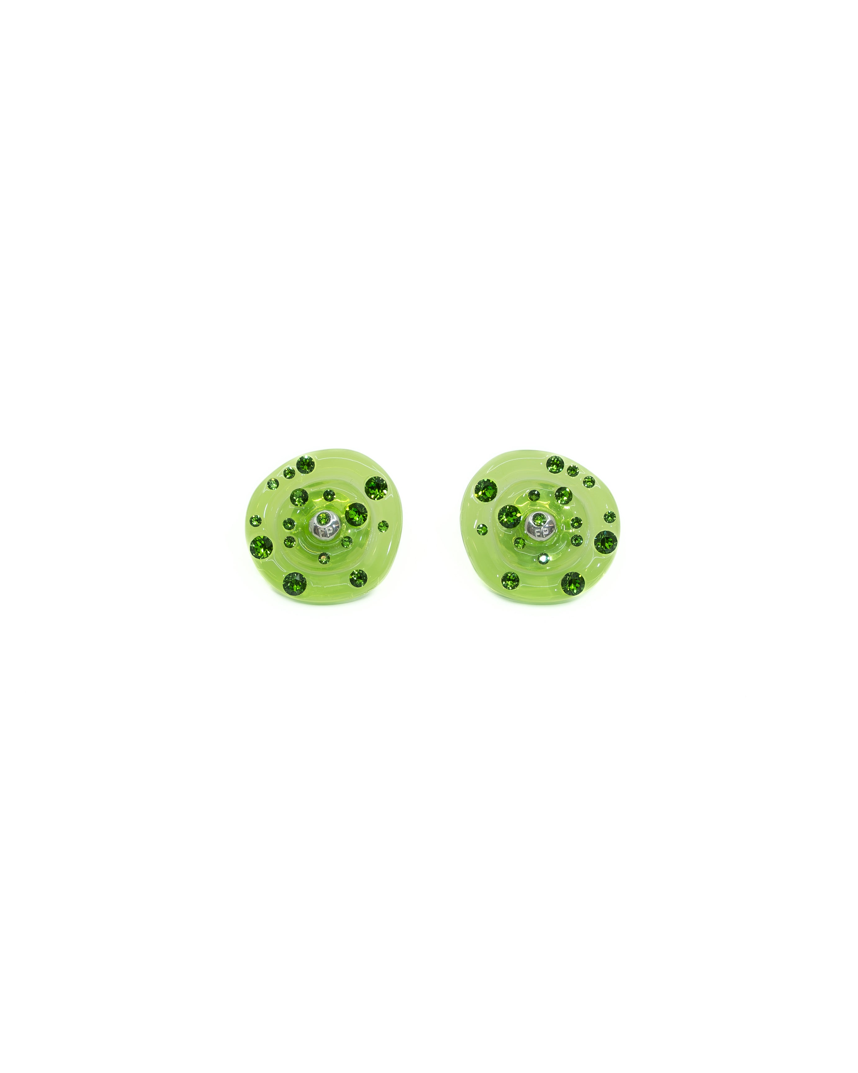 SUN POWERS® Resin Saucer Earrings