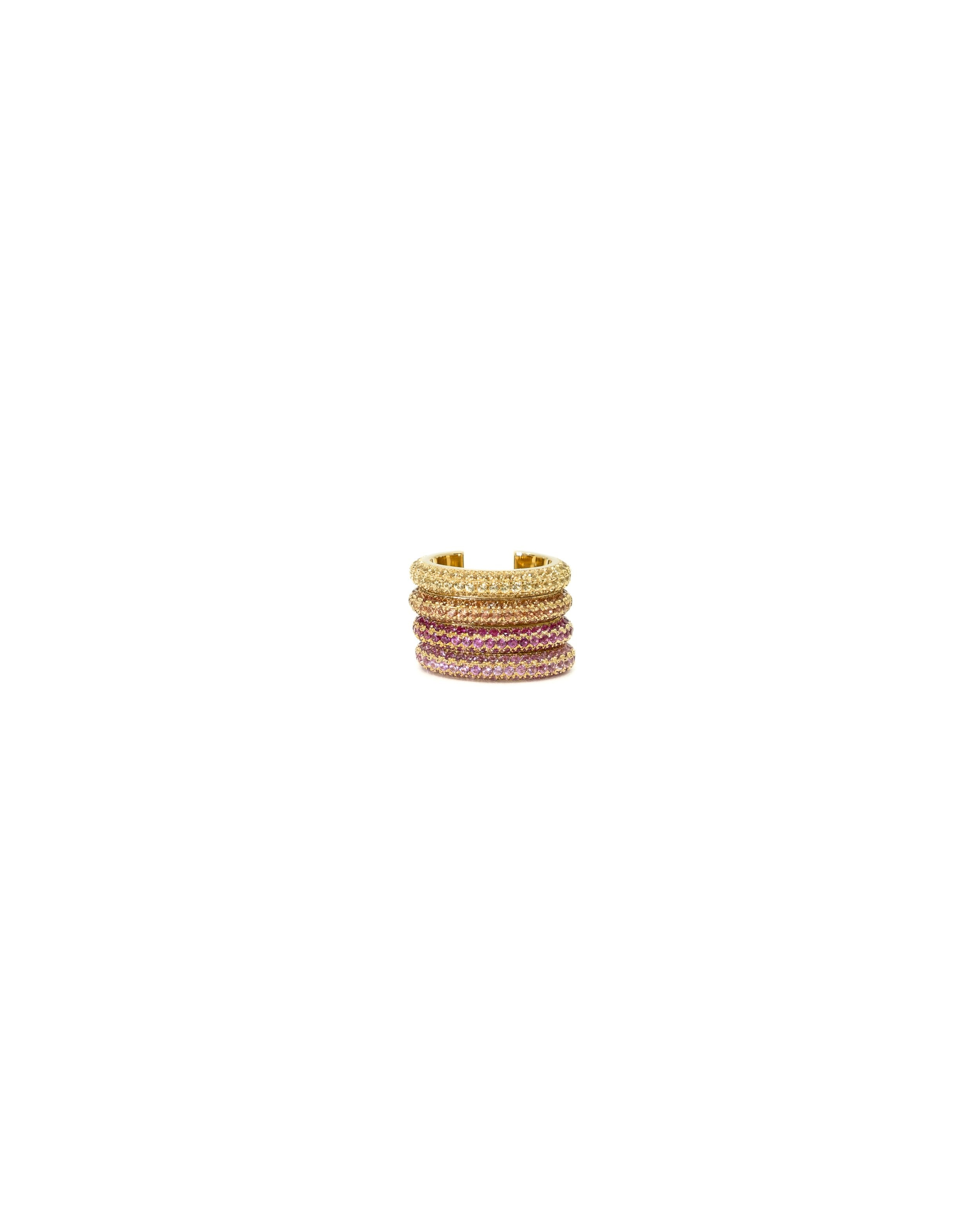 Sparkle Ear Cuffs in 14K Gold