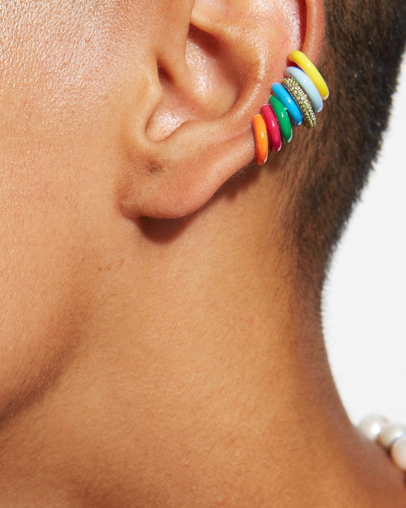 Sparkle Ear Cuffs in 14K Gold