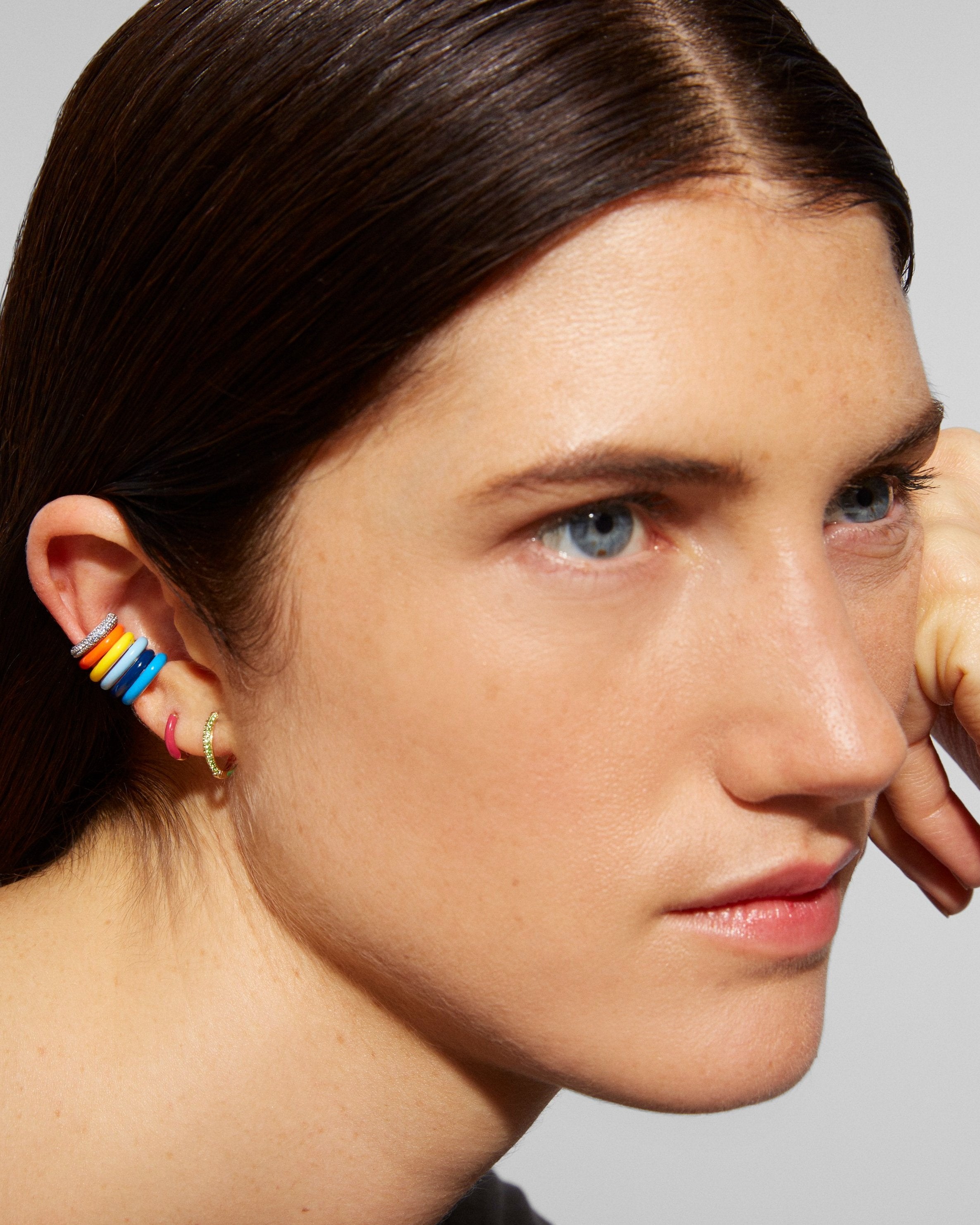 Sparkle Ear Cuffs in 14K Gold