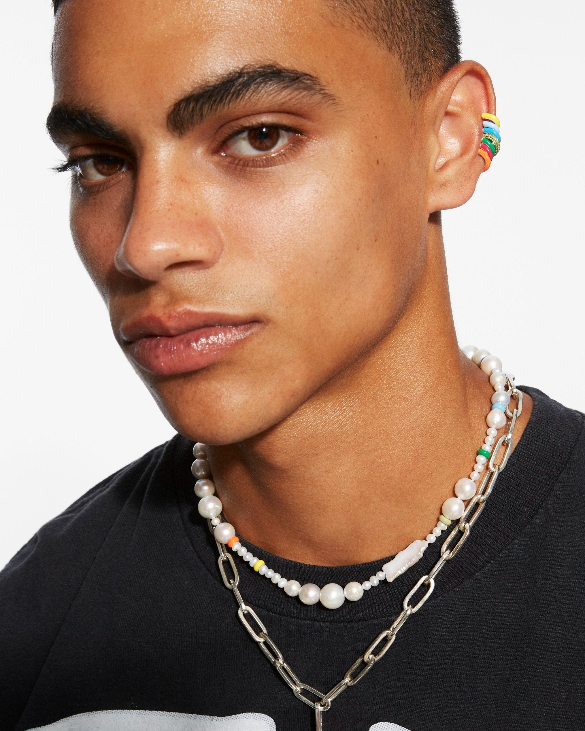 The Cool Set, Enamel Stacking Ear Cuffs