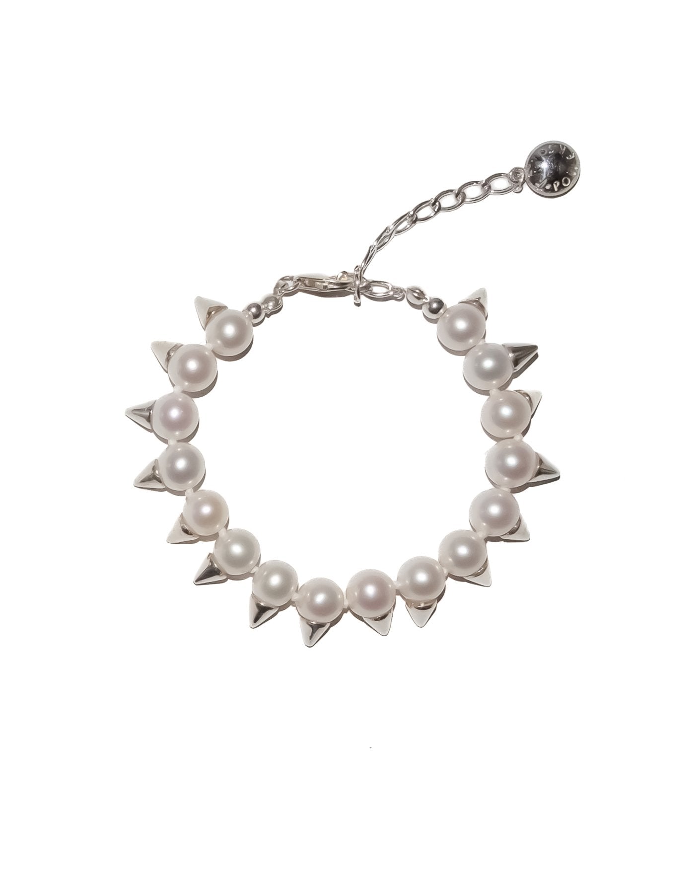 Studded Pearl Bracelet