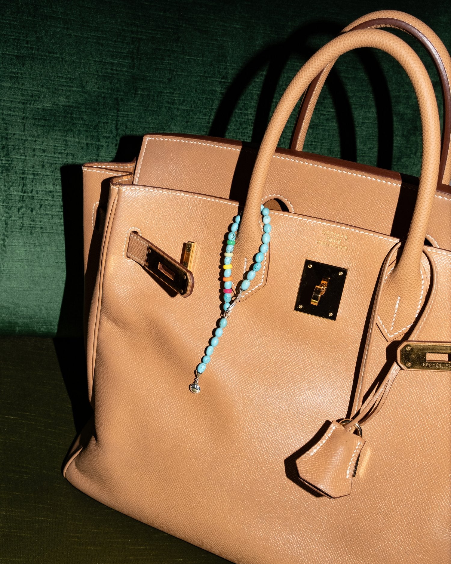 Sunrise Turquoise Bag Charm