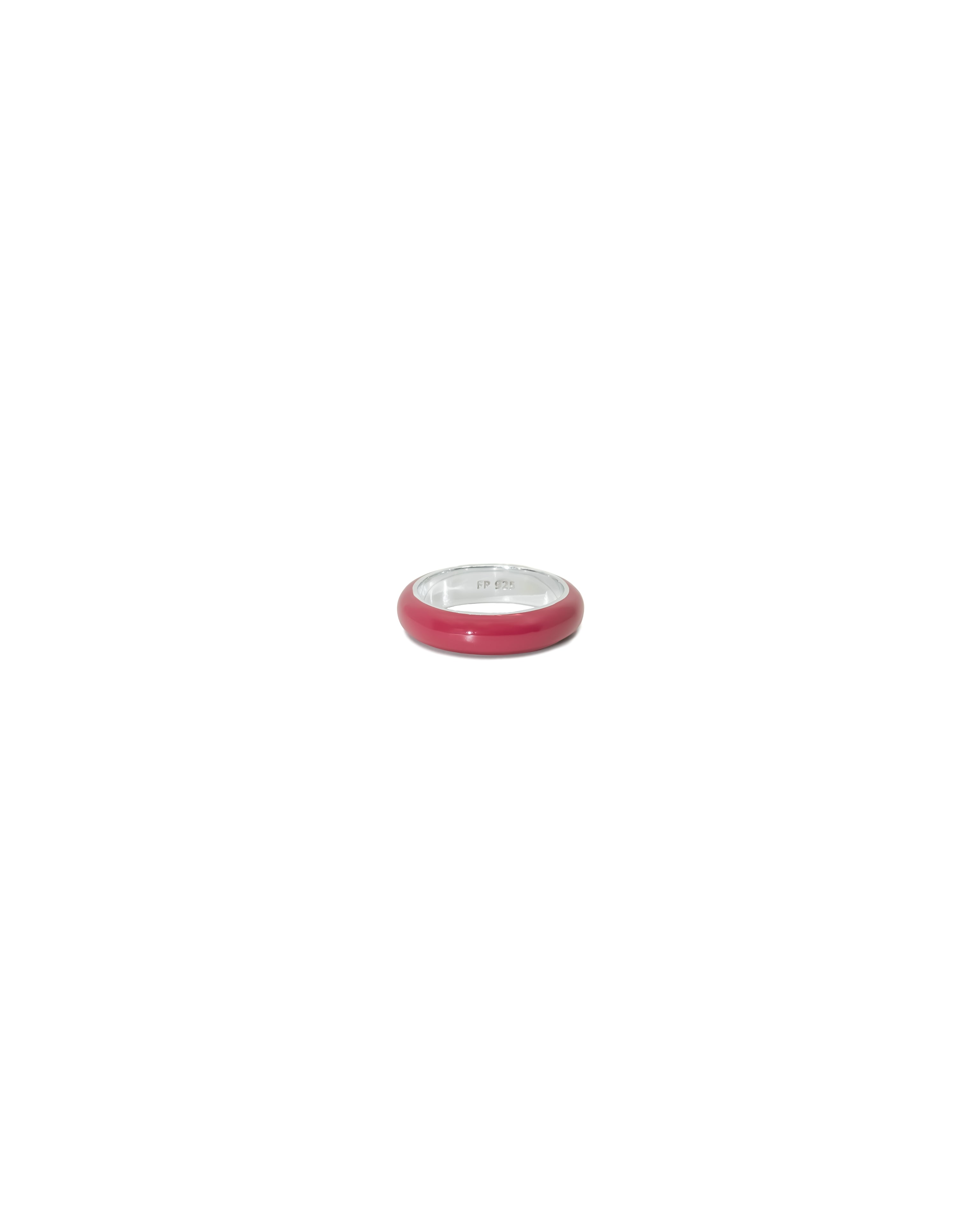 Wide Enamel Stacking Ring