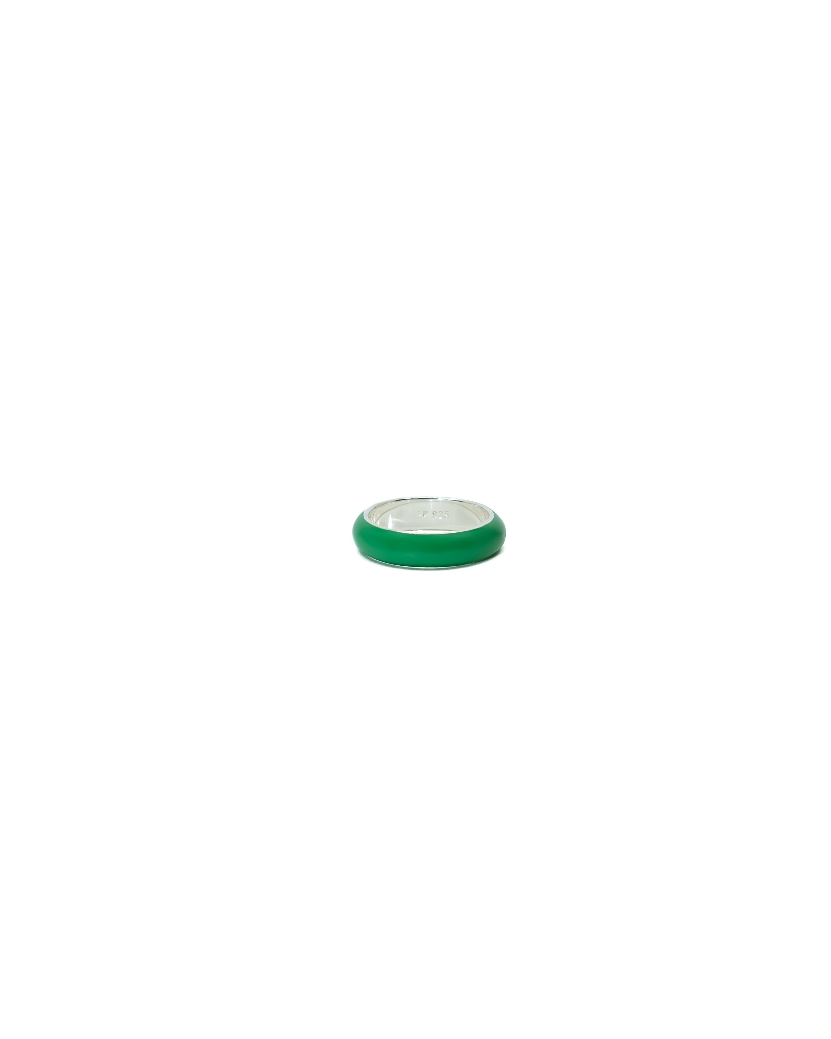 Wide Enamel Stacking Ring