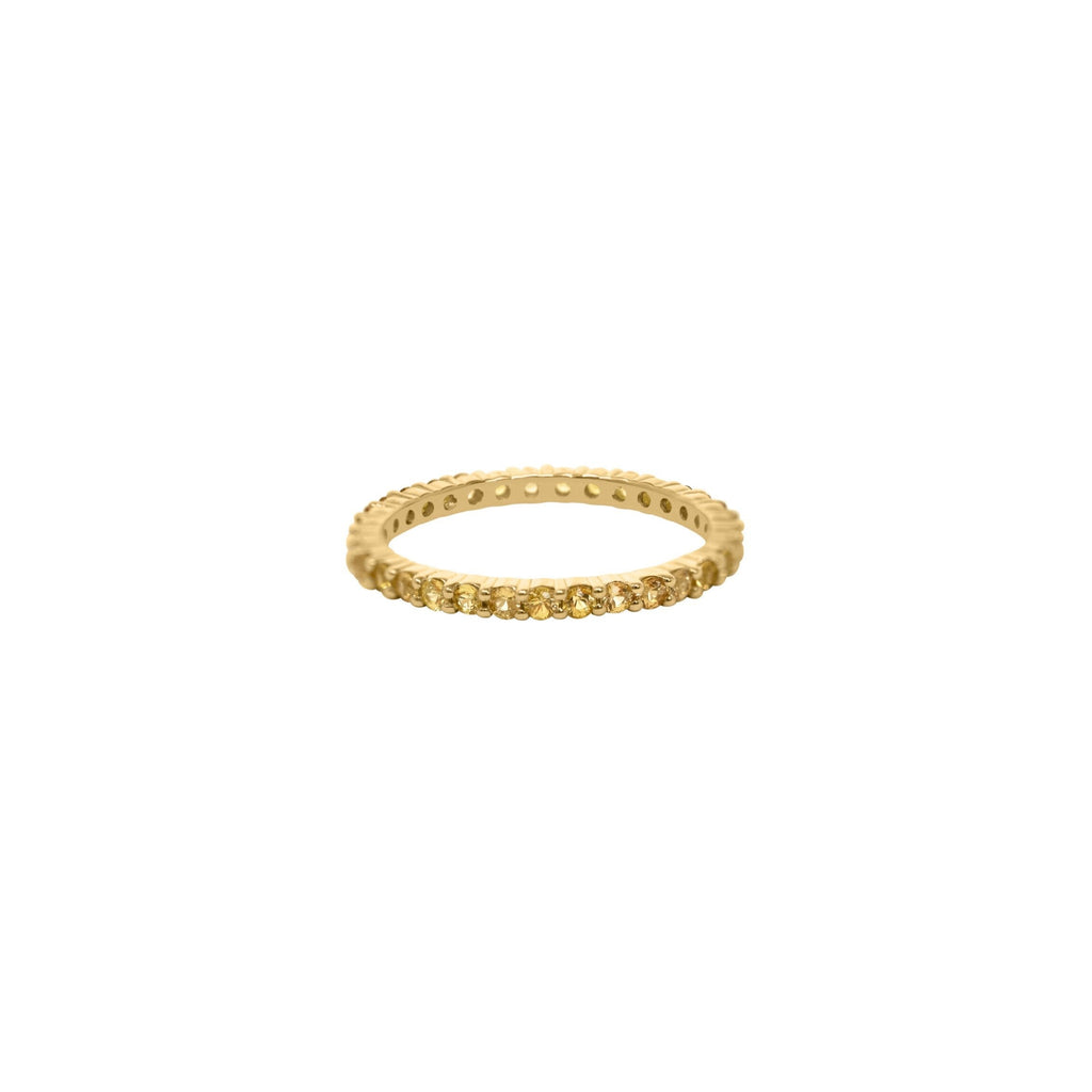 Sapphire Stacking Ring 14K Gold