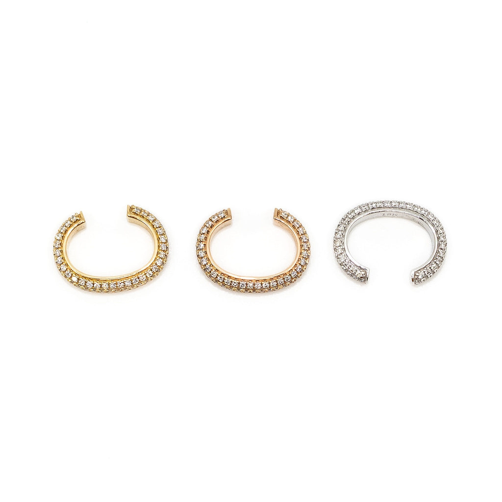 PAVE® Diamond Ear Cuff 18K